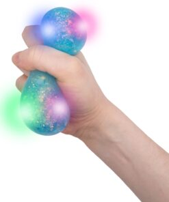 Alternative view of SCRUNCHEMS GALAXY LIGHT UP SQUISH BALL