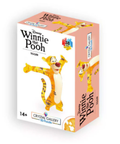 Alternative view of Disney Crystal Puzzle - Tigger