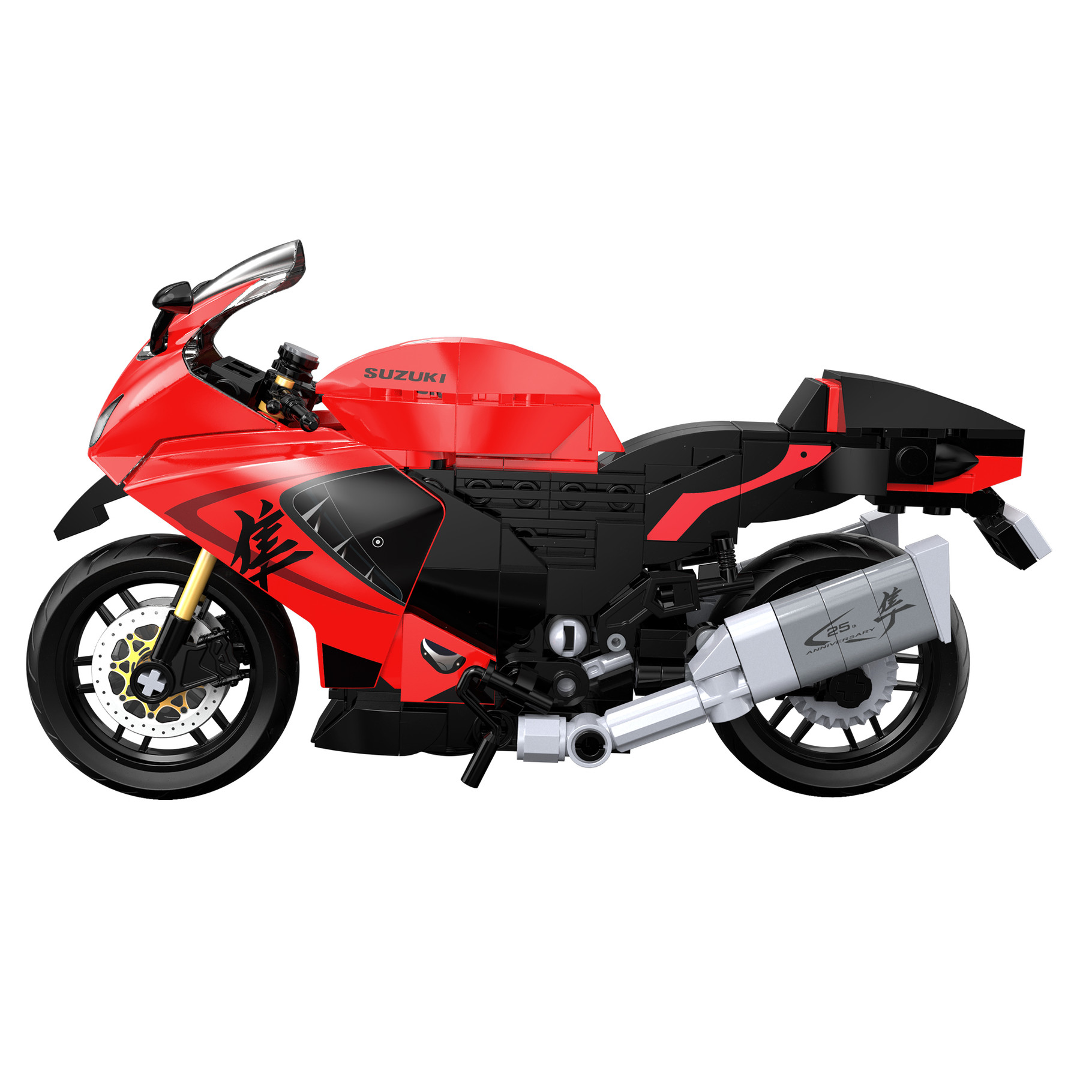 1:12 Suzuki Hayabusa Motorbike - 299 pcs - Image 3