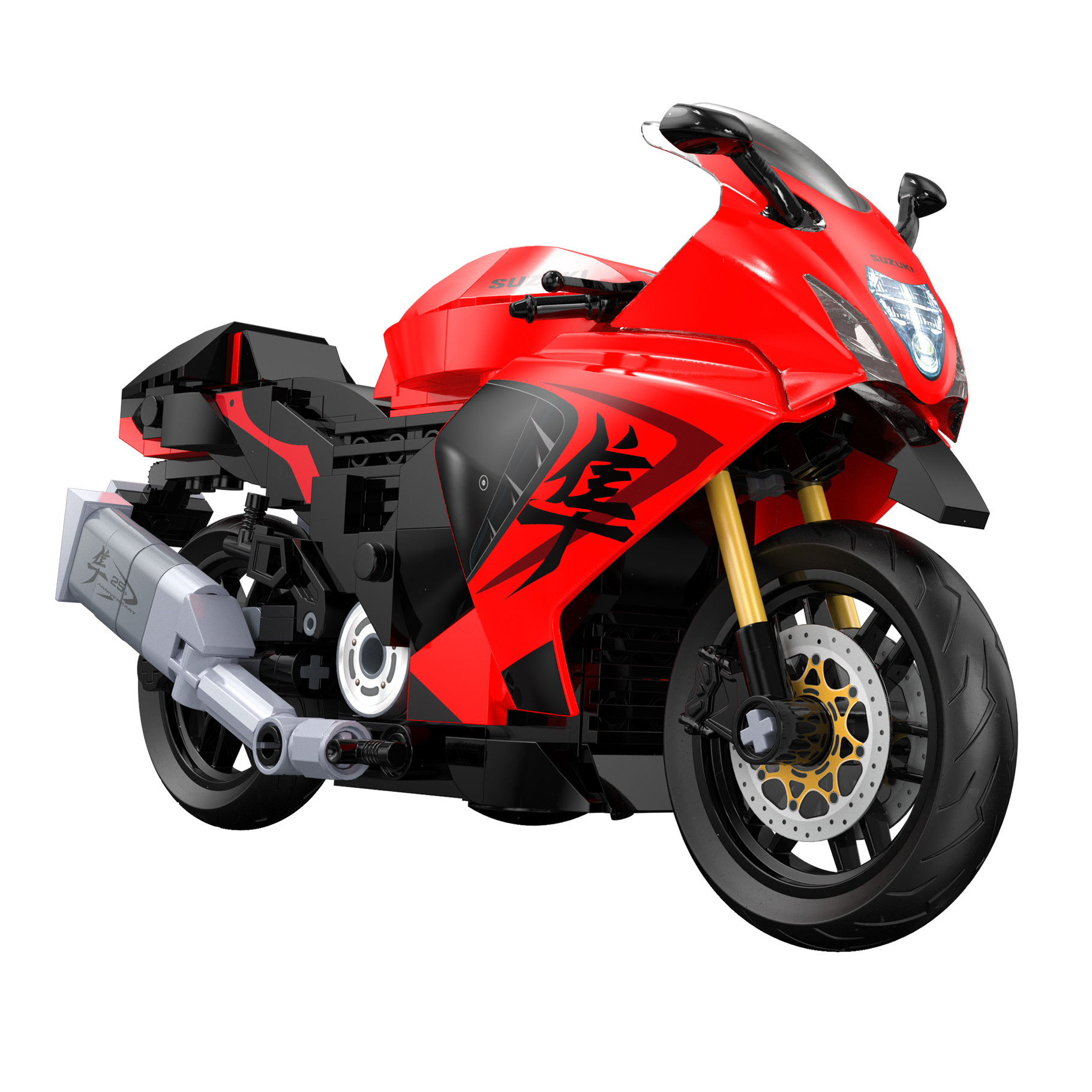 1:12 Suzuki Hayabusa Motorbike - 299 pcs - Image 4