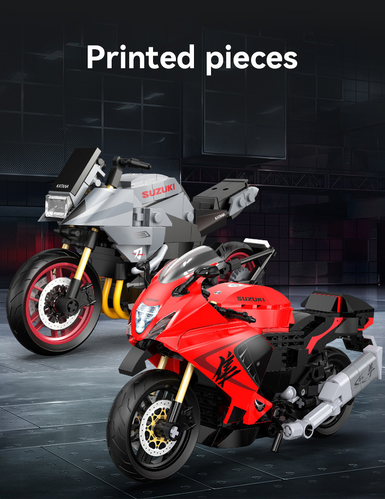 1:12 Suzuki Hayabusa Motorbike - 299 pcs - Image 8