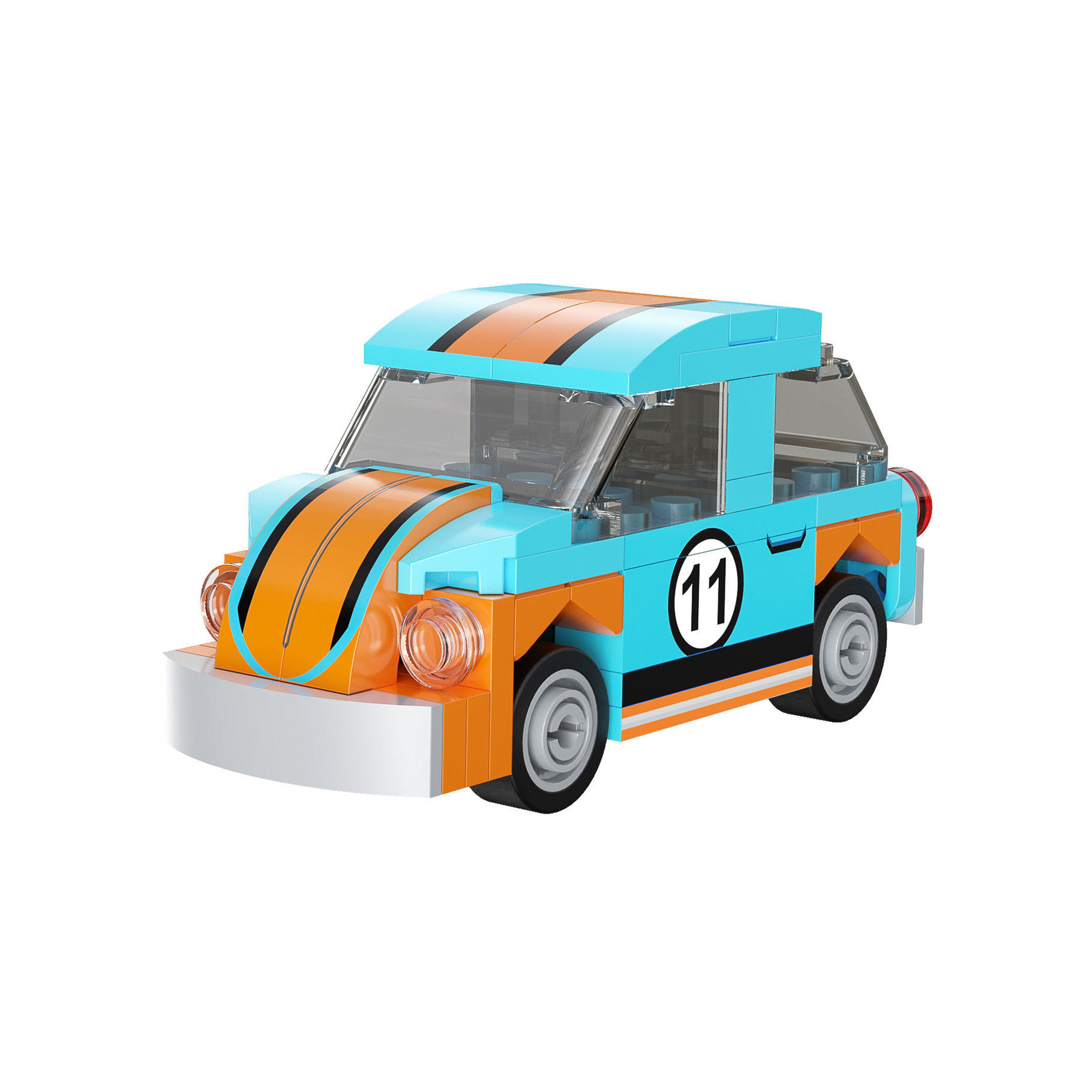 Mini lron Beetle Car - 70 pcs - Image 2