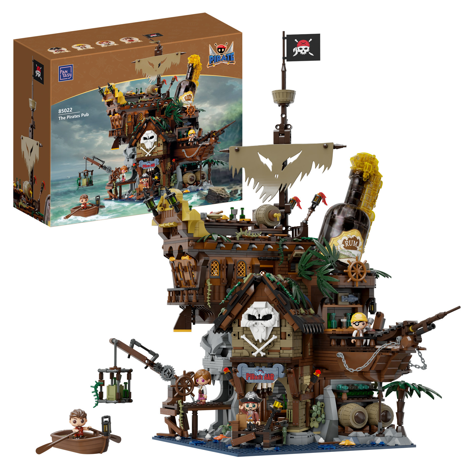 The Pirates Pub Ship Building - 2814 pcs - Image 2