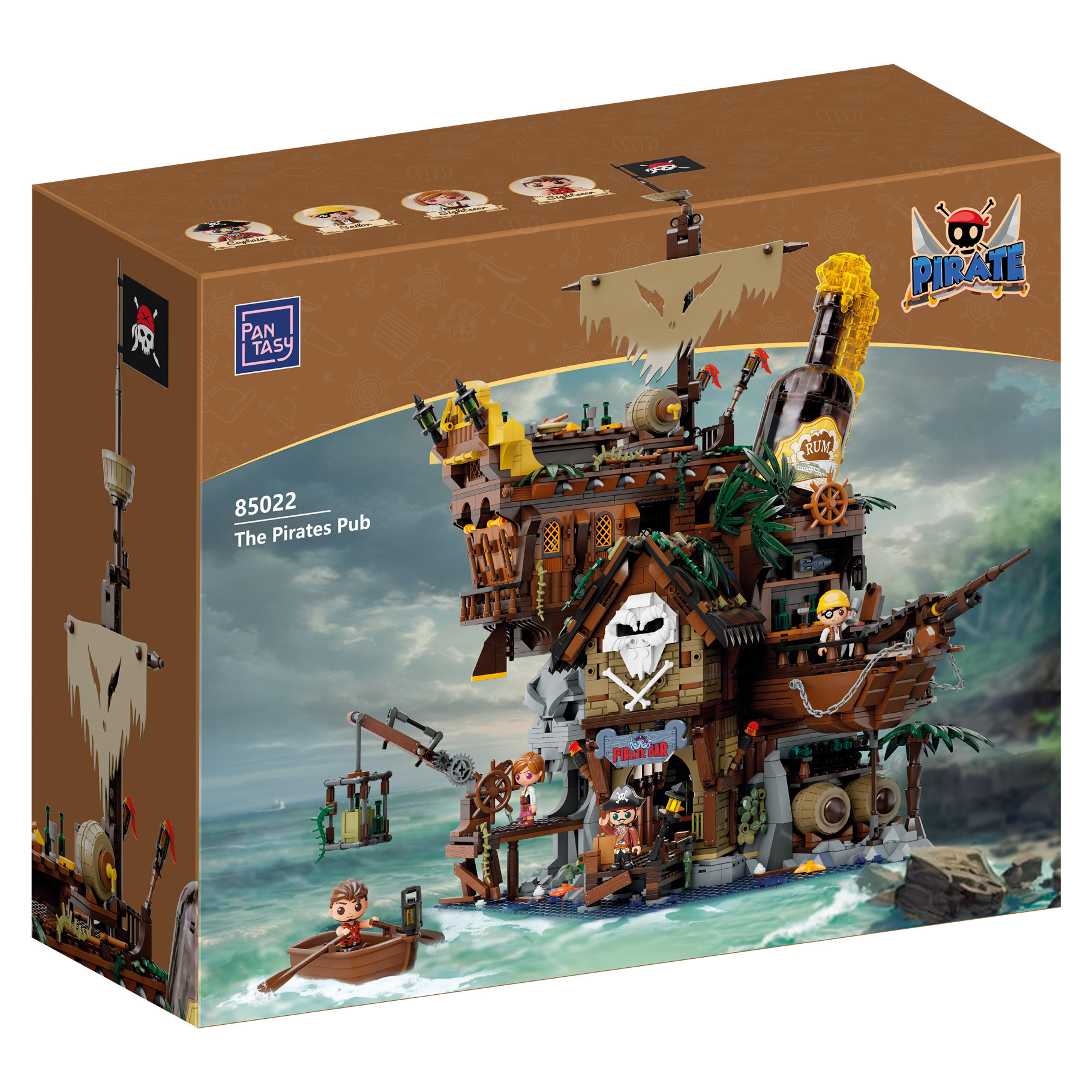 The Pirates Pub Ship Building - 2814 pcs - Image 8