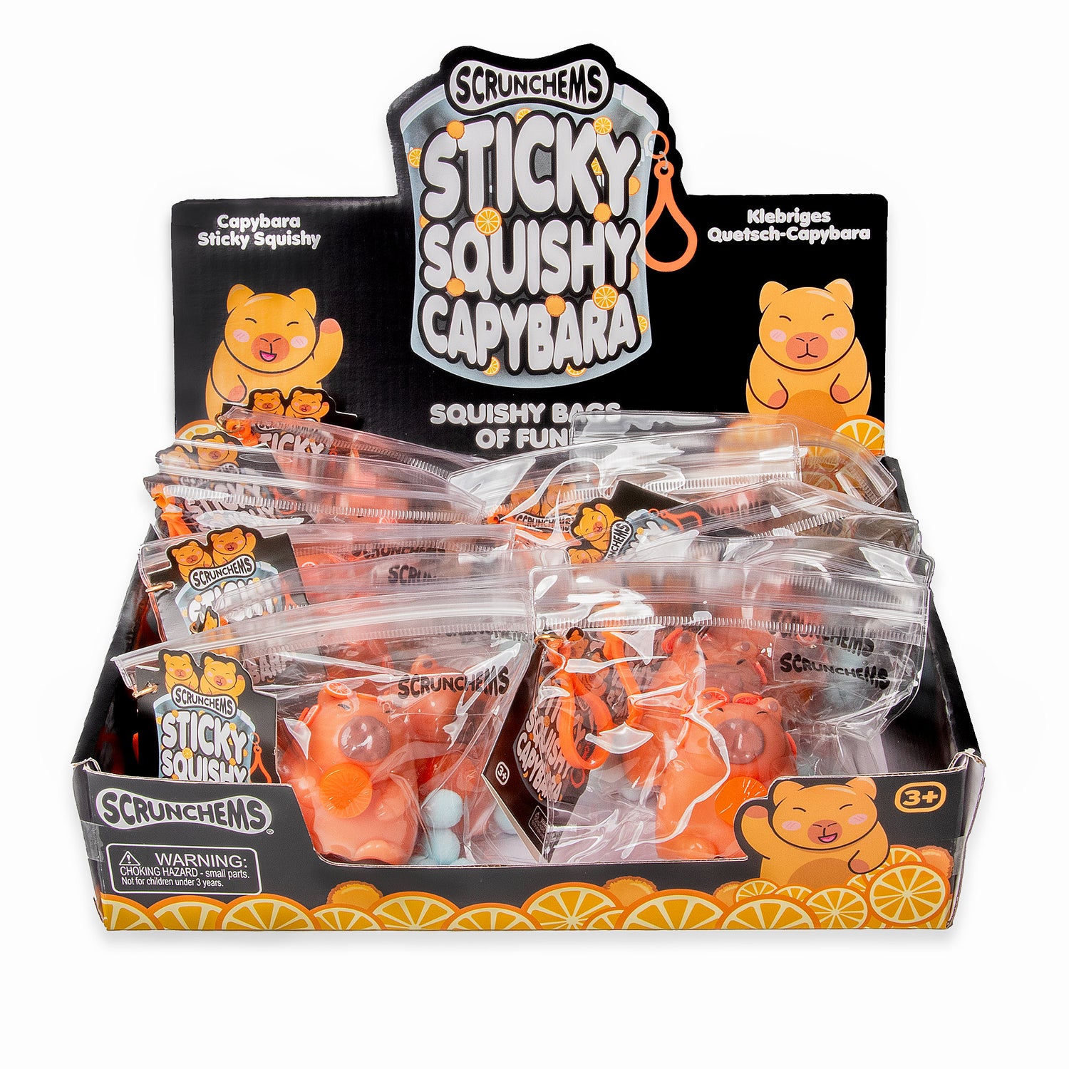 SCRUNCHEMS STICKY SQUISHY CAPYBARA - Image 14