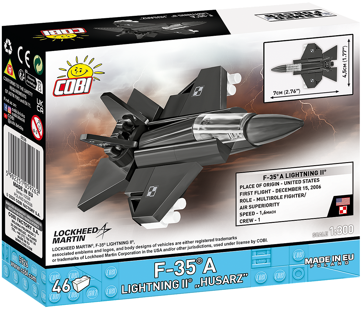 F-35A Lightning II "Husarz" 1:300 - Image 8
