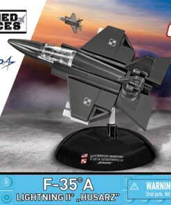 Alternative view of F-35A Lightning II "Husarz" 1:300