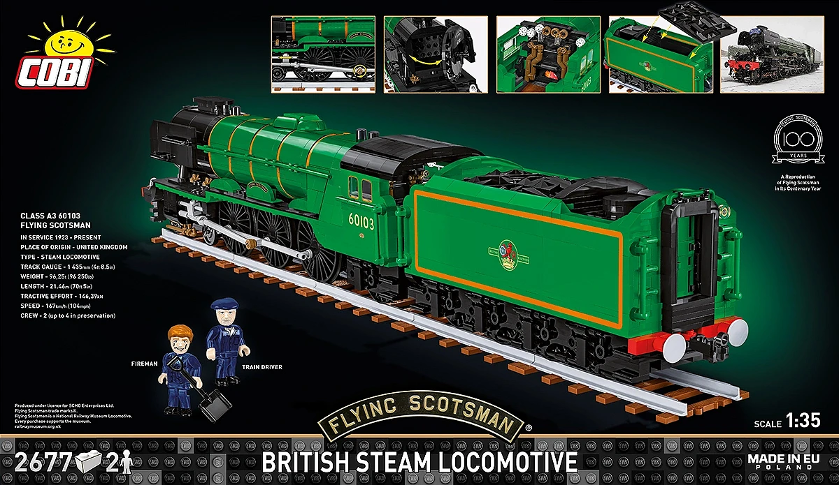Flying Scotsman - British Steam Locomotive - Image 5