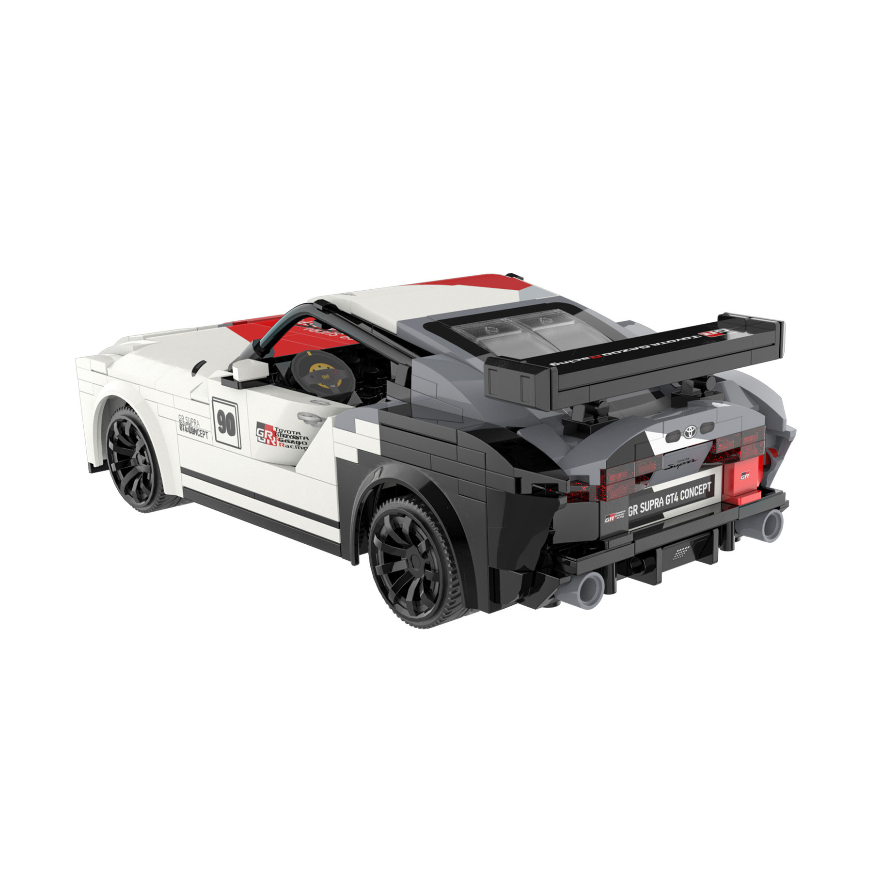 1:20 Toyota GR Supra GT4 Car - 356 pcs - Image 3