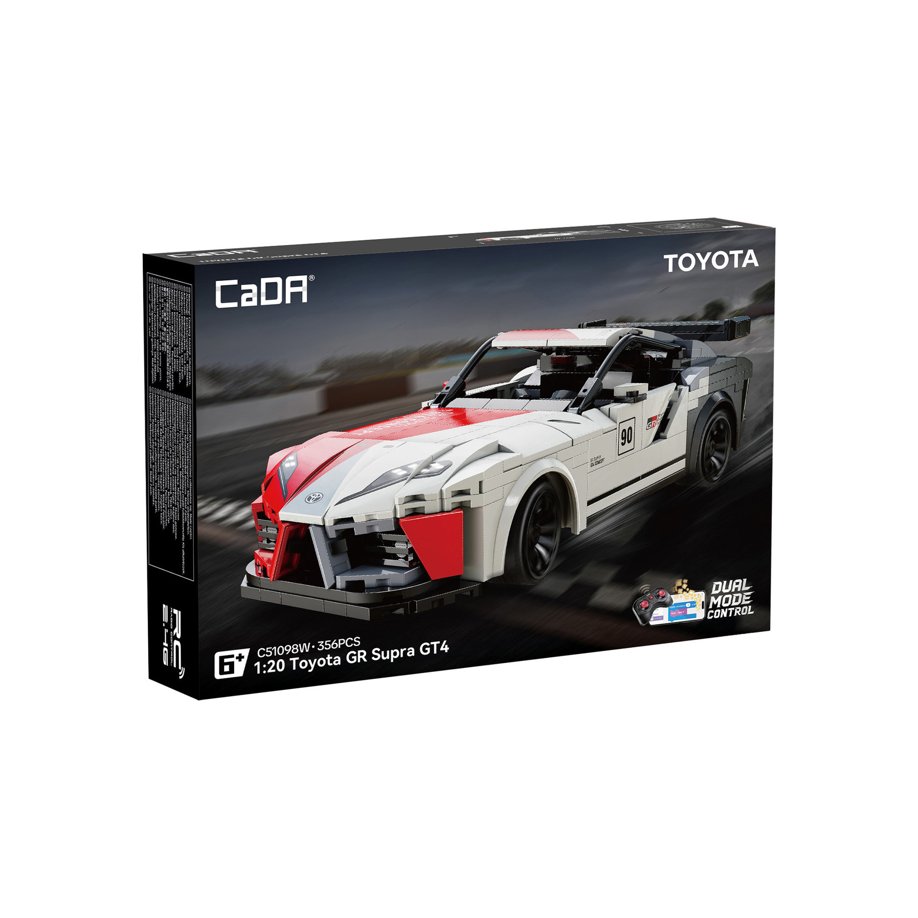 1:20 Toyota GR Supra GT4 Car - 356 pcs - Image 6