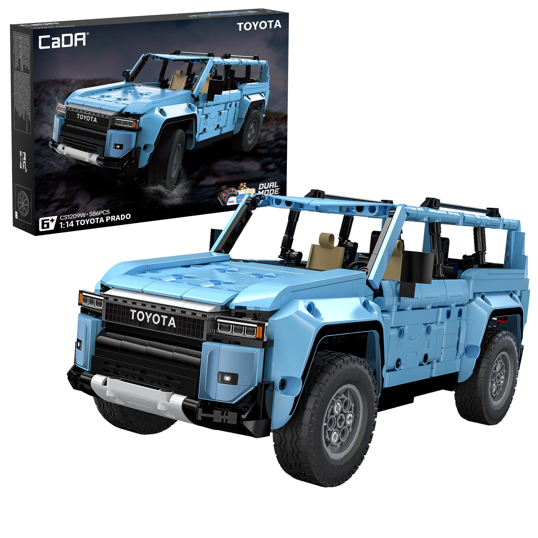 1:14 Toyota Land Cruiser J250 Prado - 586 pcs - Image 2
