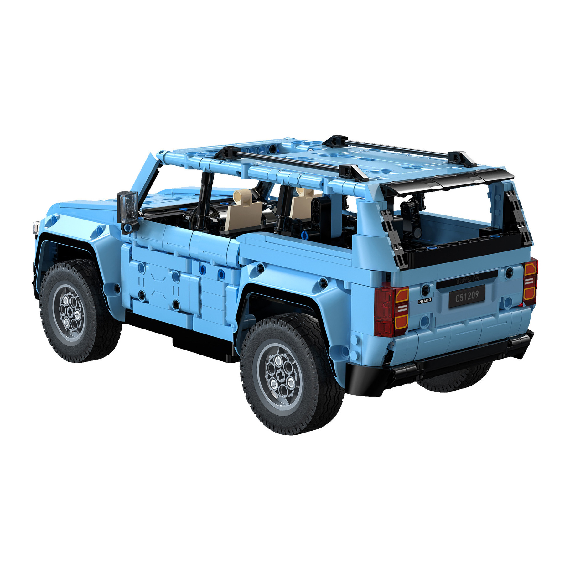 1:14 Toyota Land Cruiser J250 Prado - 586 pcs - Image 7