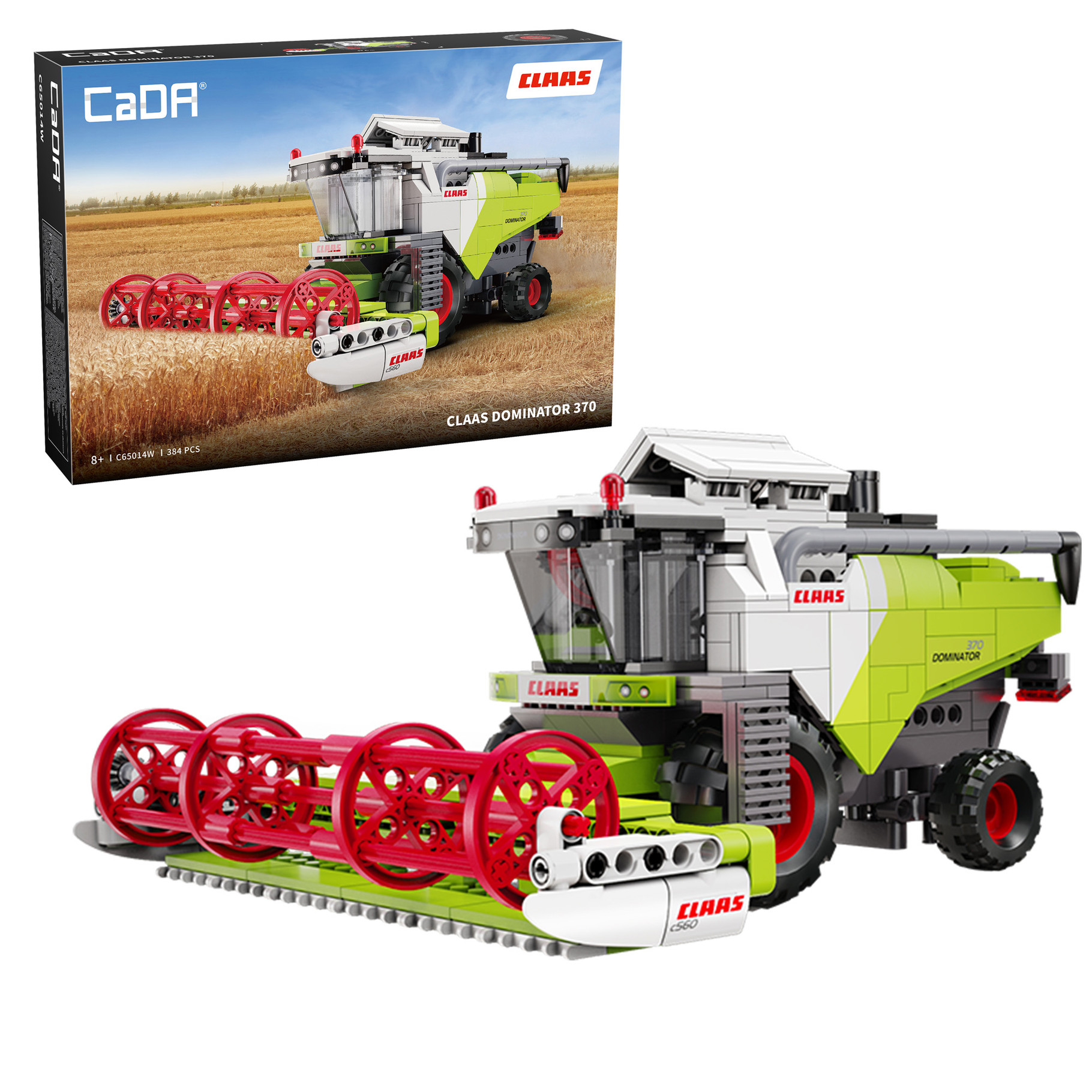 CLAAS Dominator 370 Combine Harvester - 348 pcs - Image 2