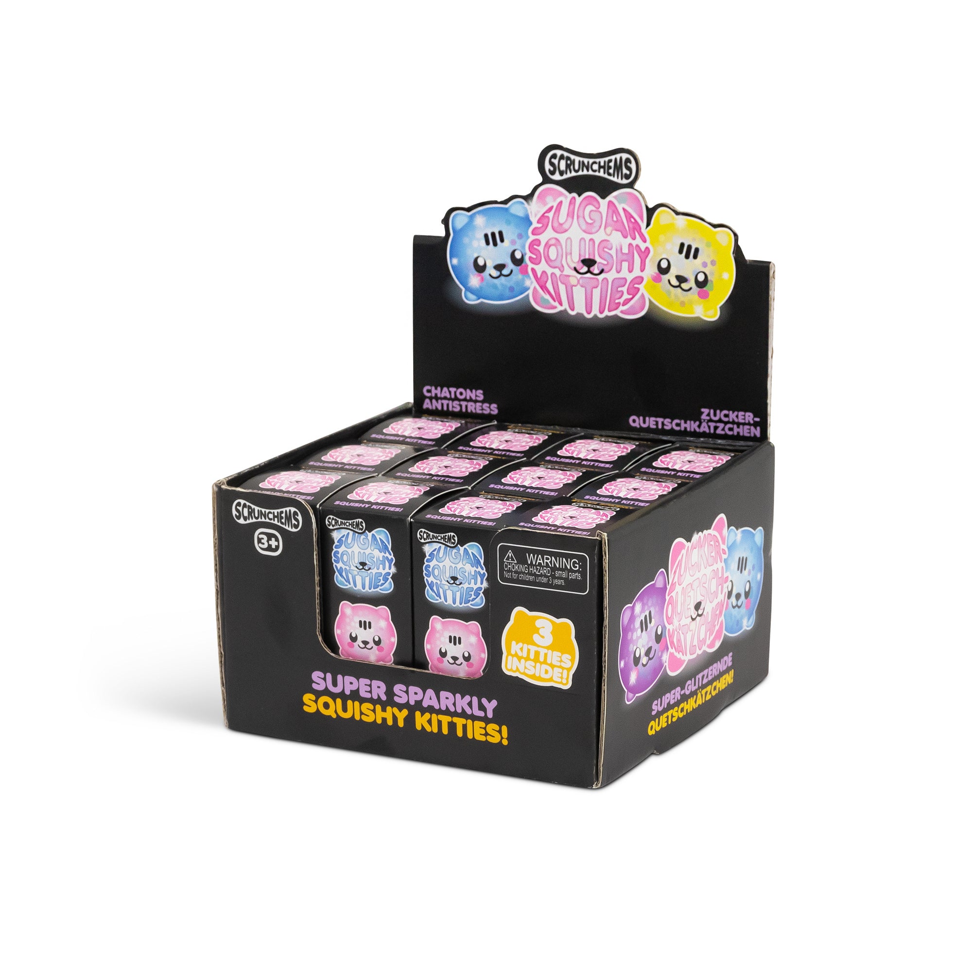 SCRUNCHEMS SUGAR SQUISHY KITTIES - 3PK - Image 2