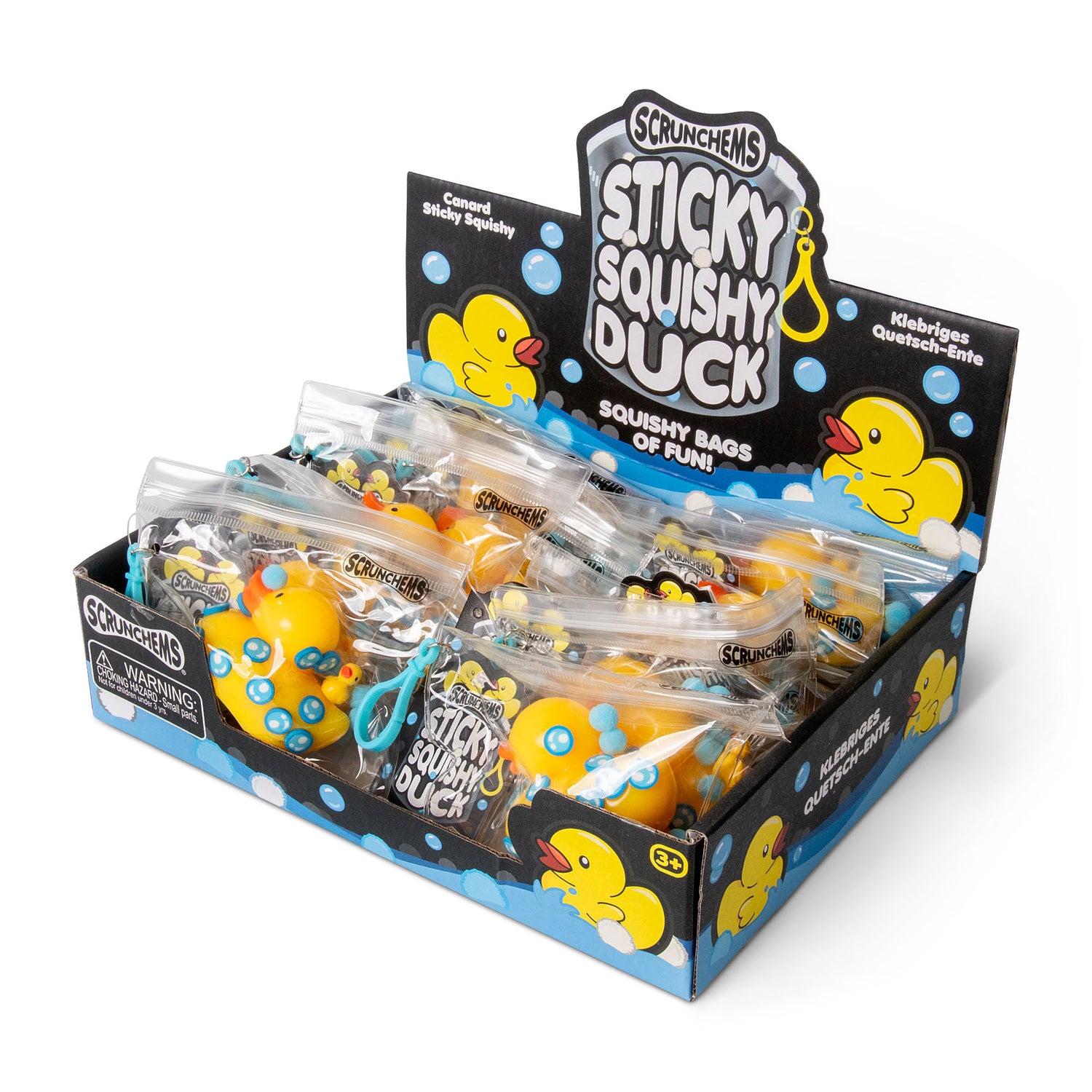 SCRUNCHEMS STICKY SQUISHY DUCK - Image 3