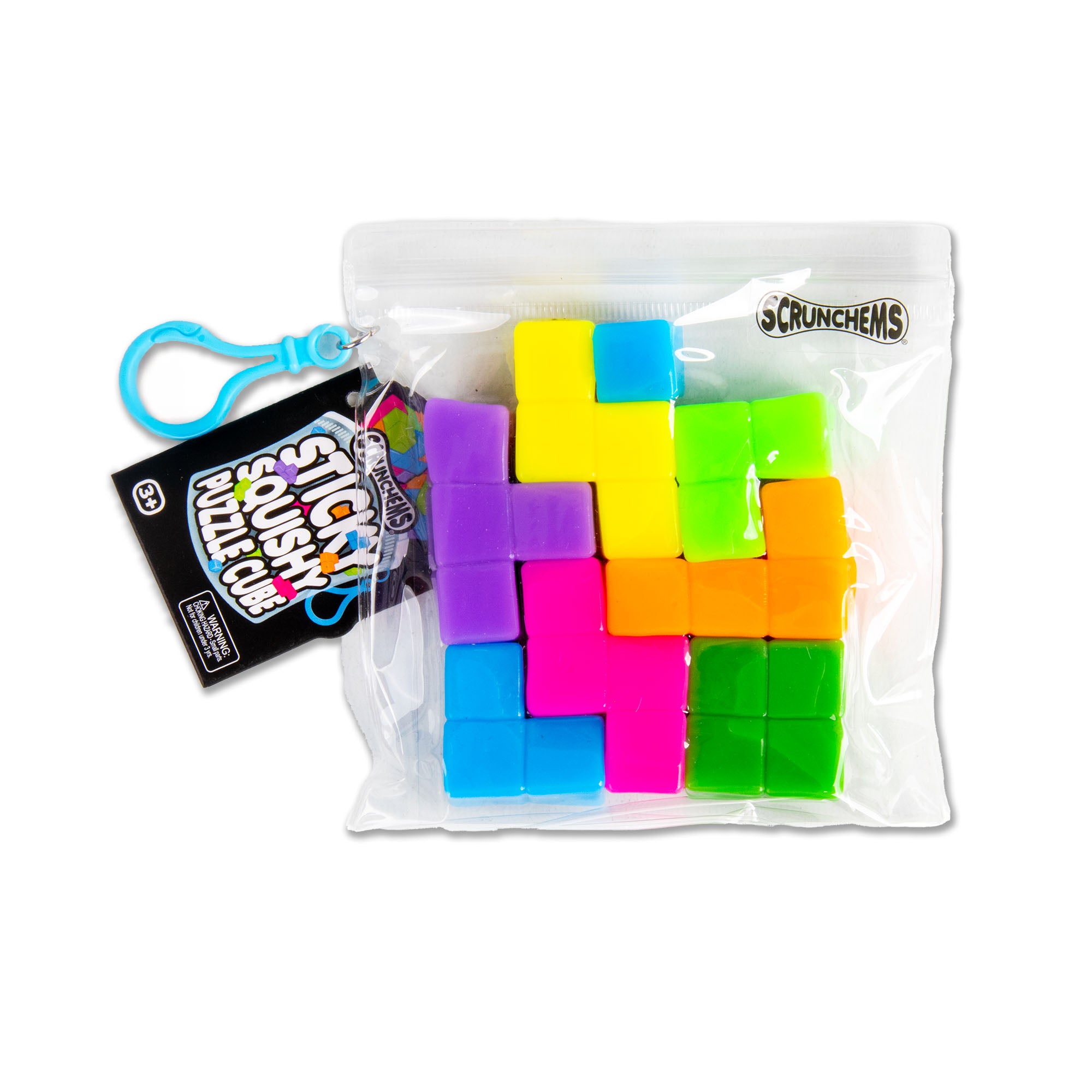 SCRUNCHEMS STICKY SQUISHY PUZZLE CUBE - Image 2