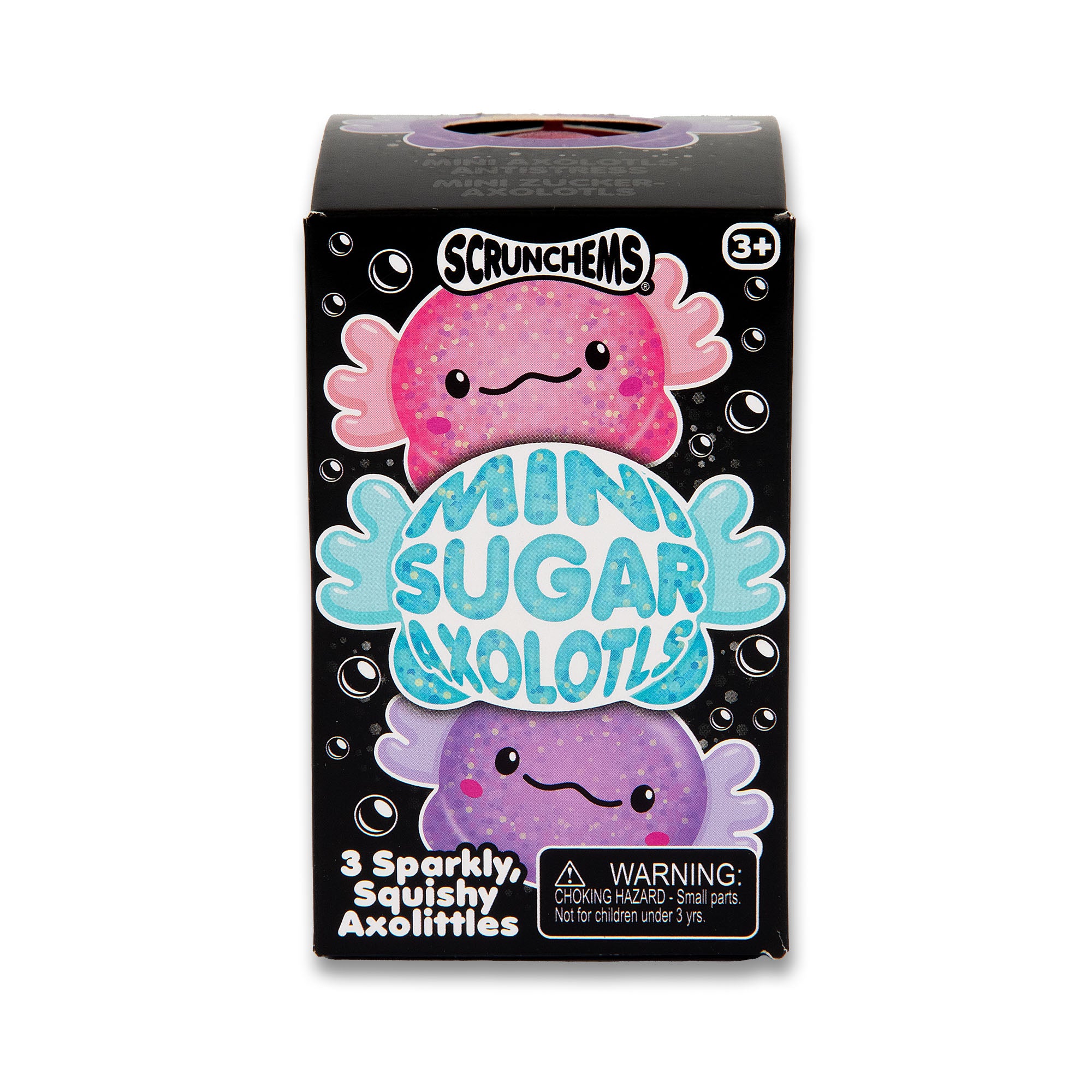SCRUNCHEMS MINI SUGAR AXOLOTLS - 3PK - Image 5