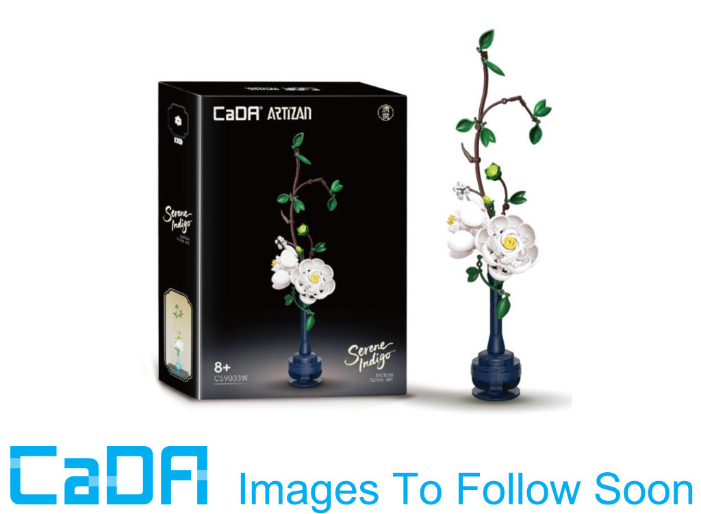 Oriental Floral Art: Serene Indigo - 324 pcs - Image 4