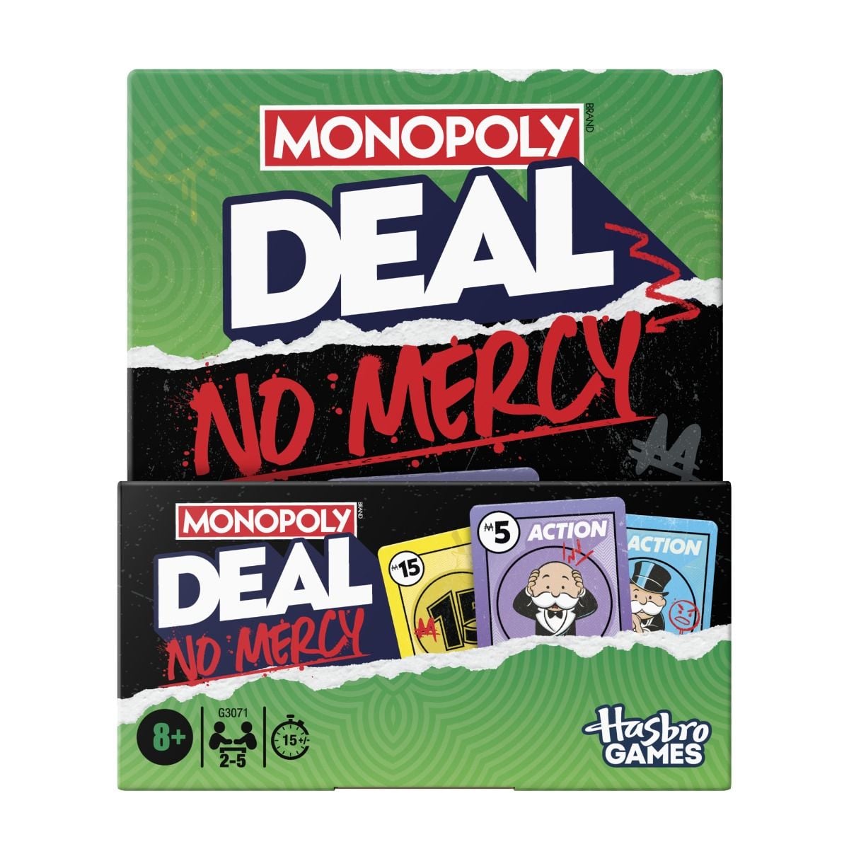 Monopoly Deal No Mercy Card Game