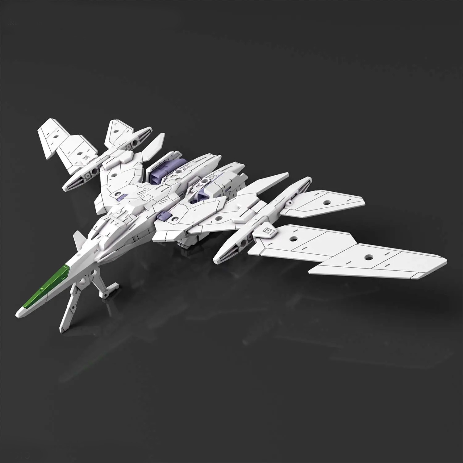 30MM 1/144 Extended Armament Vehicle Air Fighter Version (White) - Image 2