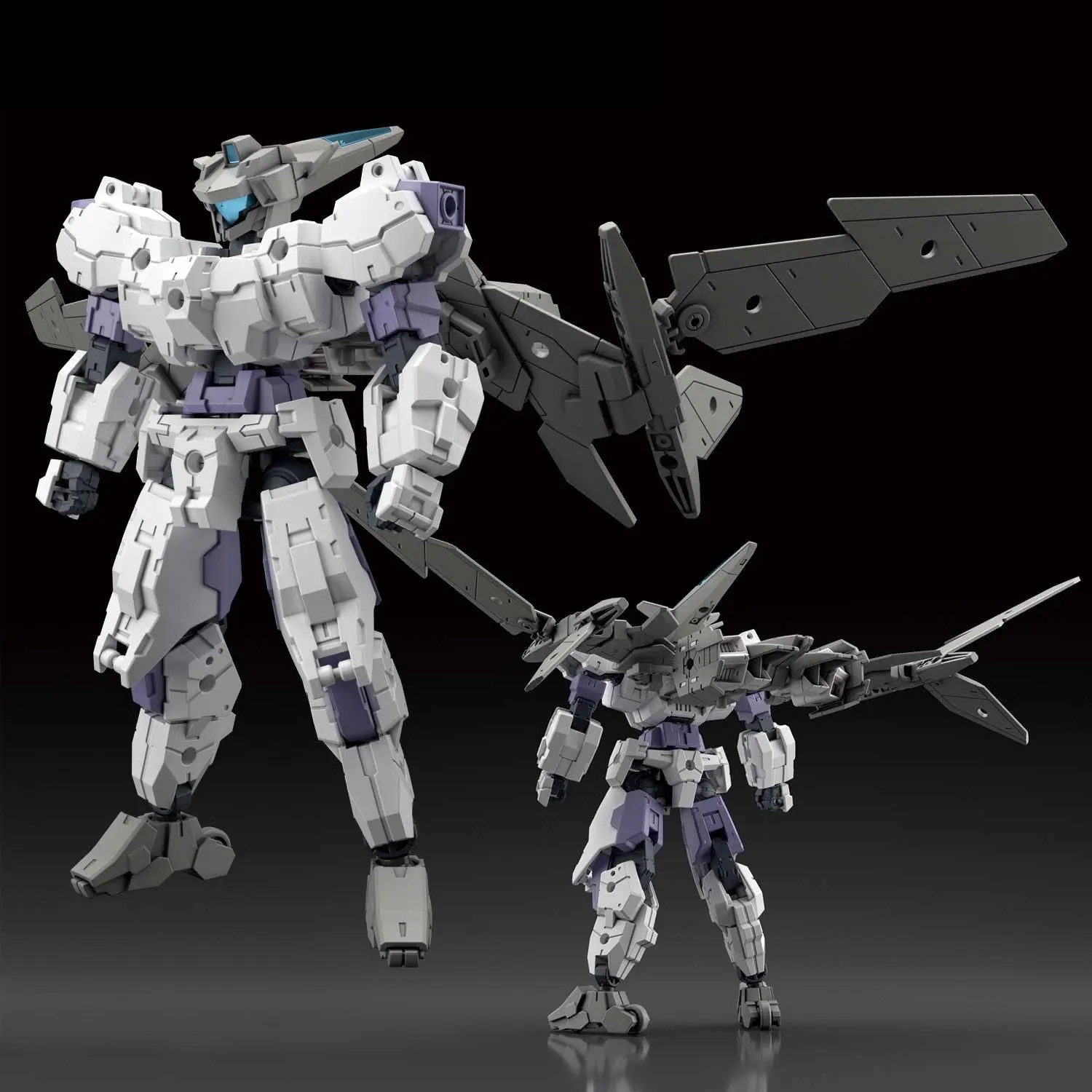 30MM 1/144 Extended Armament Vehicle Air Fighter Version (White) - Image 3