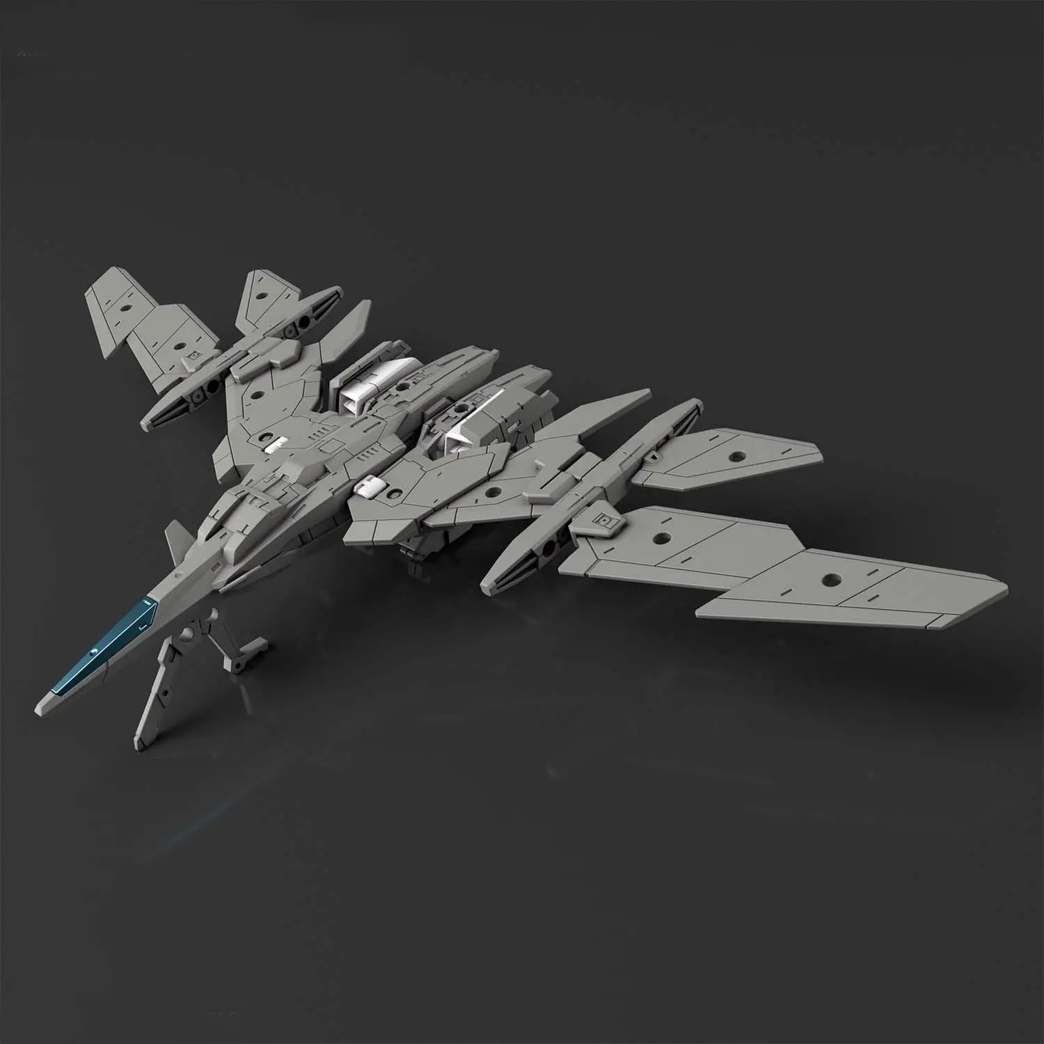 30MM 1/144 Extended Armament Vehicle Air Fighter Version (Grey) - Image 2
