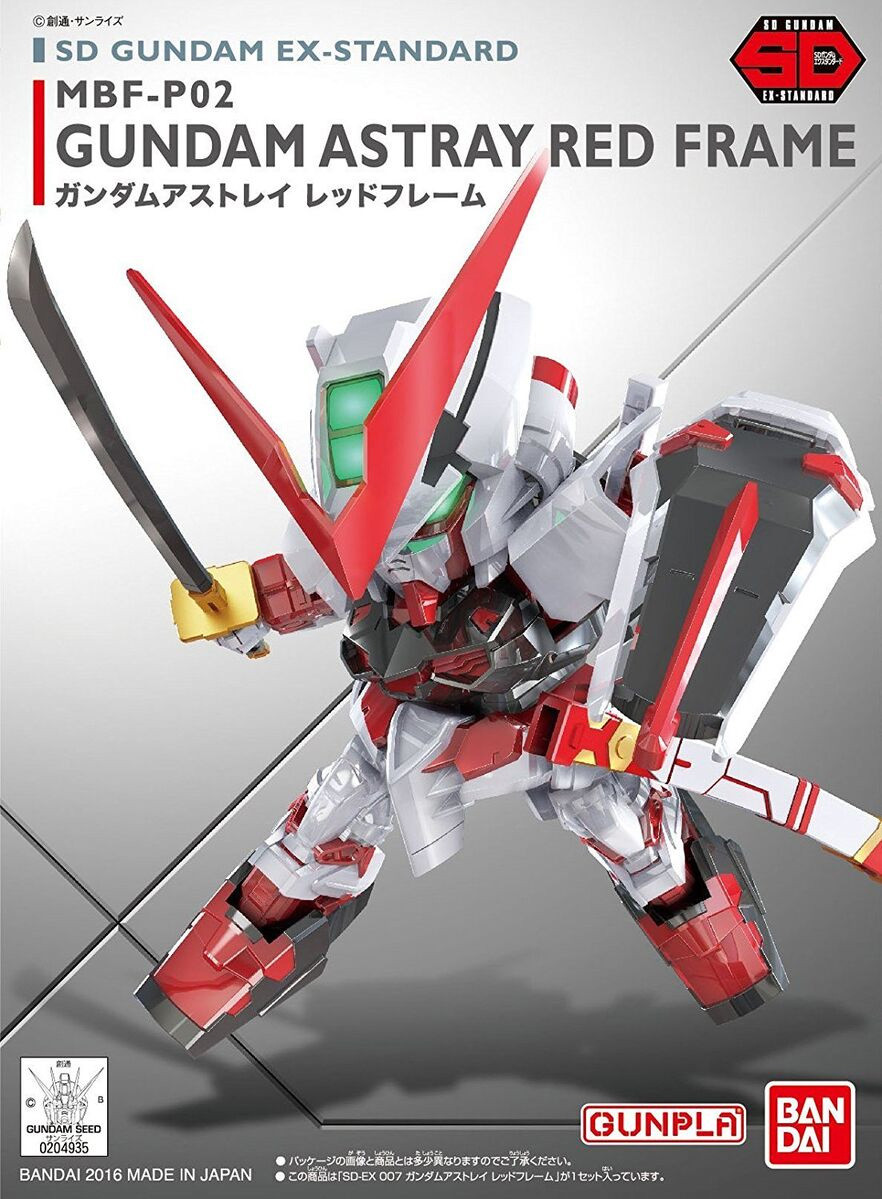 SD Gundam Ex-Standard Gundam Astray Red Frame - Image 3