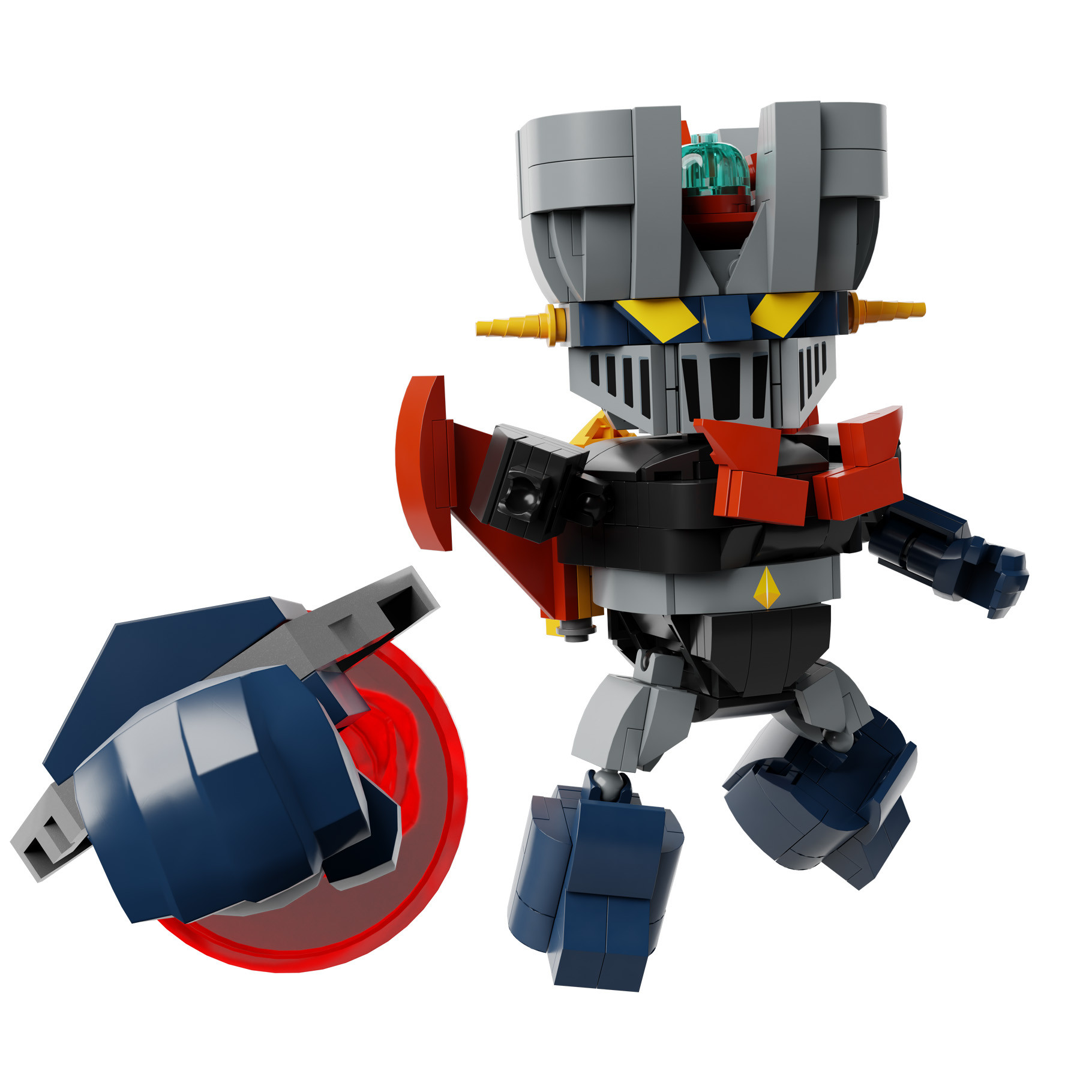 Mazinger Z Mini Mecha Super Robot - 357 pcs - Image 3