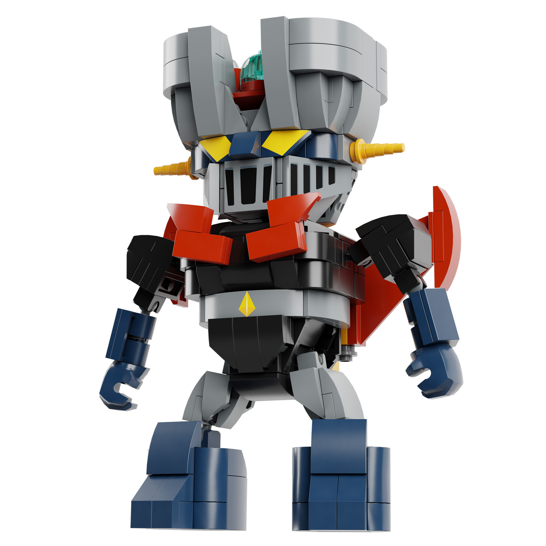 Mazinger Z Mini Mecha Super Robot - 357 pcs - Image 5