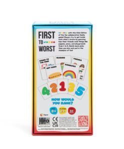 Alternative view of First to Worst - Kids Edition
