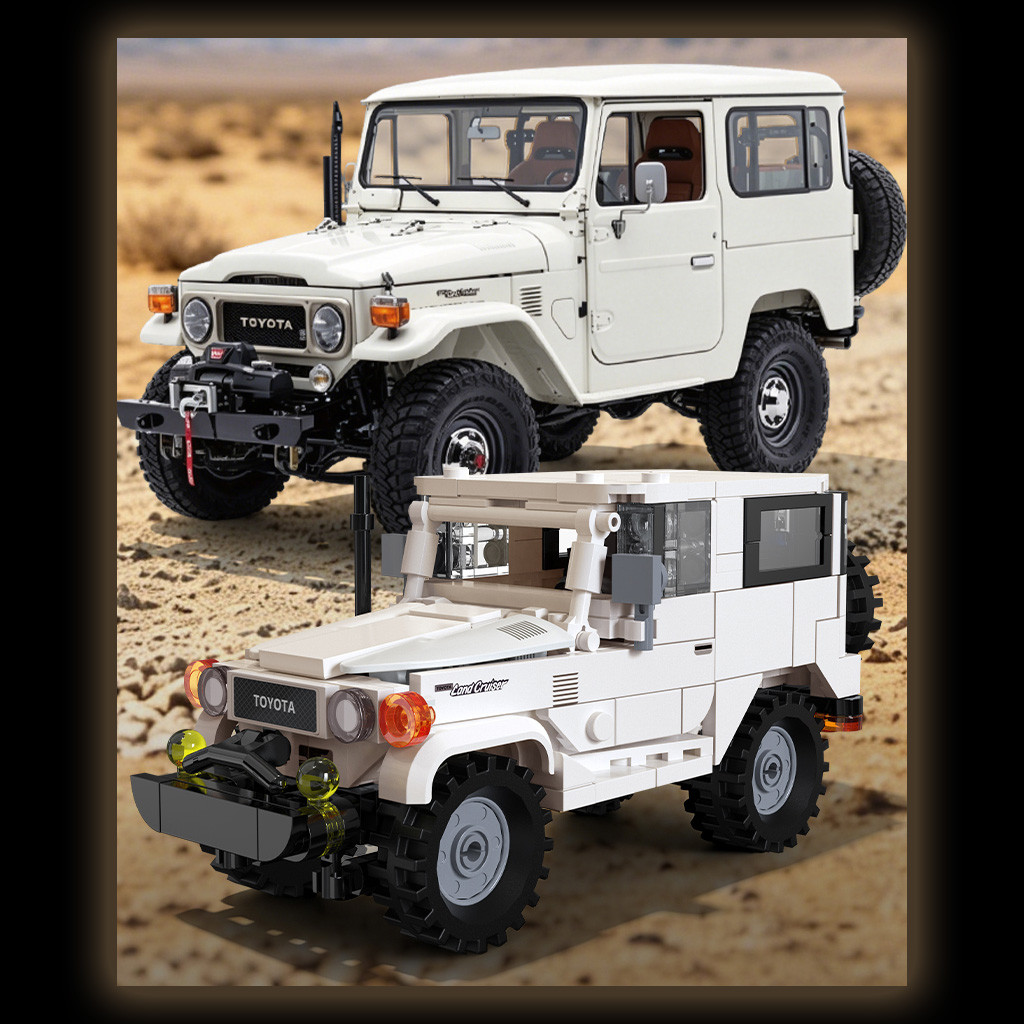 Toyota 1:24 FJ40 Land Cruiser - 373 pcs - Image 5