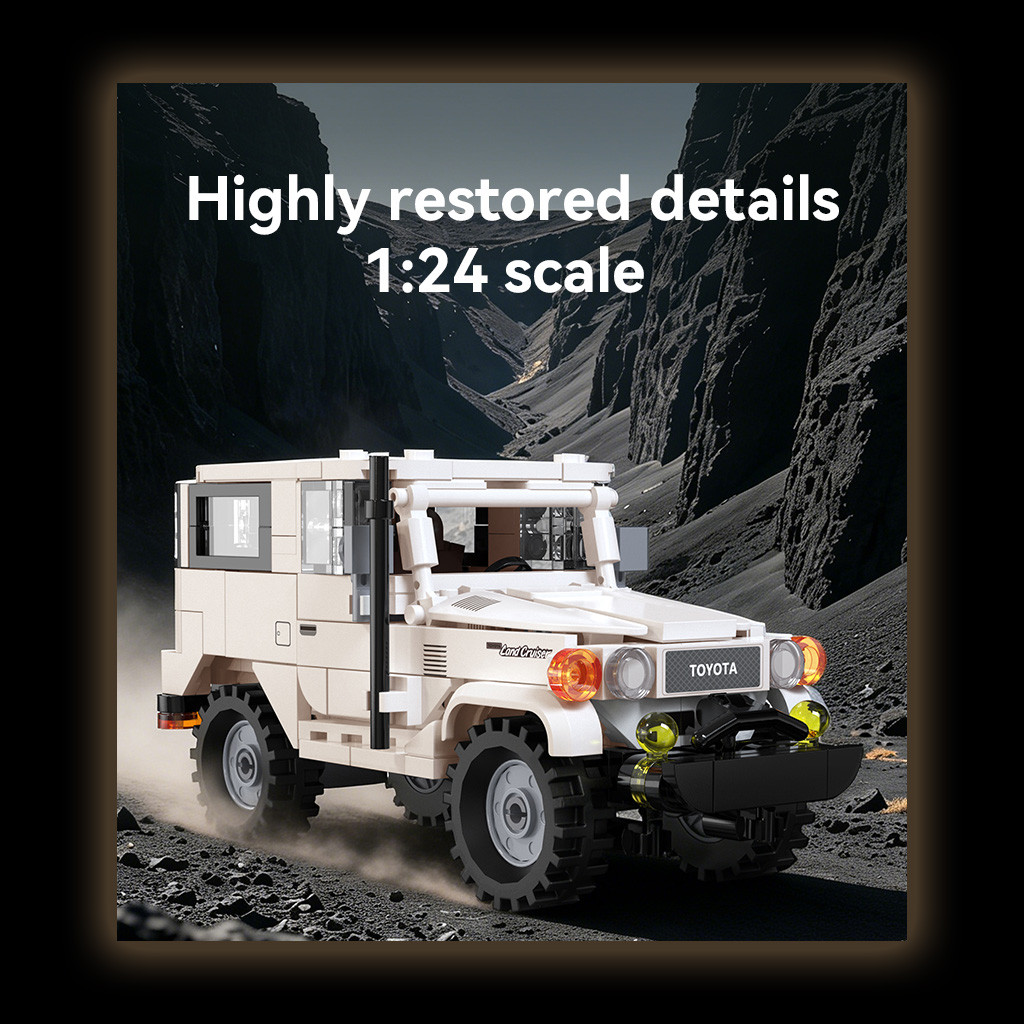 Toyota 1:24 FJ40 Land Cruiser - 373 pcs - Image 10