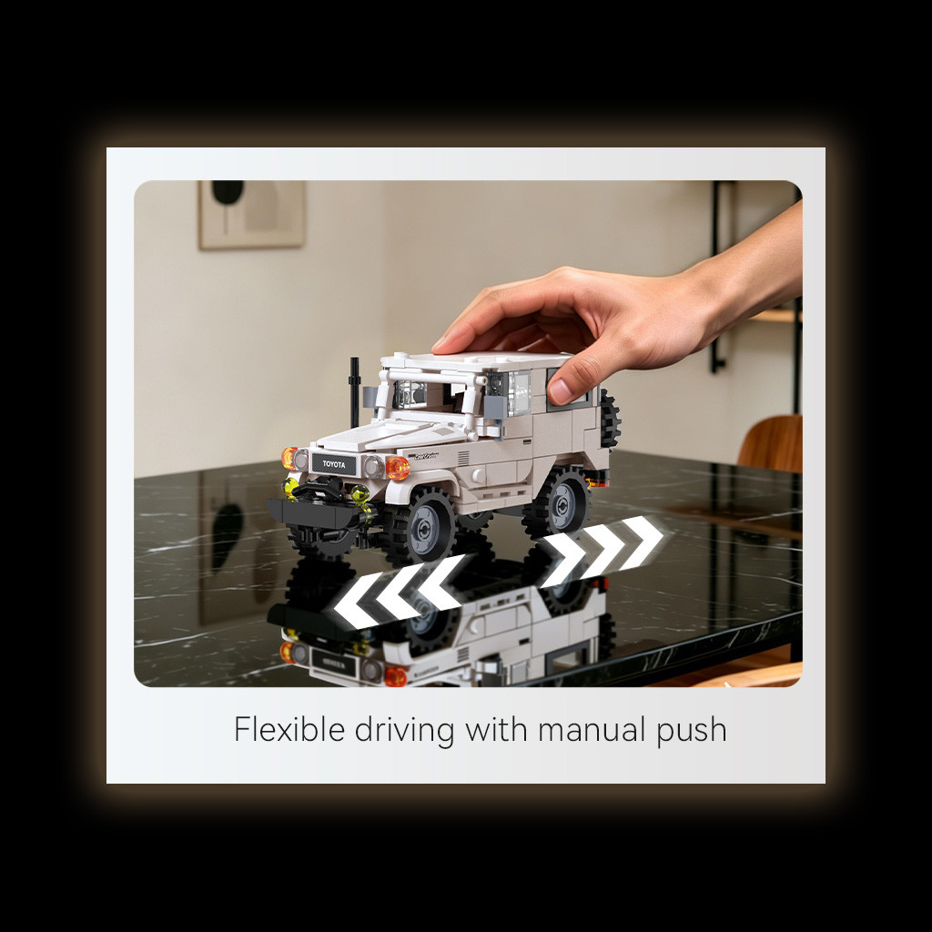 Toyota 1:24 FJ40 Land Cruiser - 373 pcs - Image 9