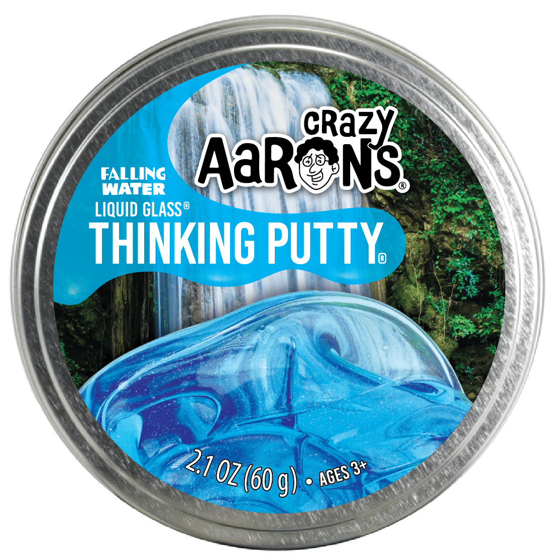Thinking Putty 3.5 inch - Falling Water - Image 2