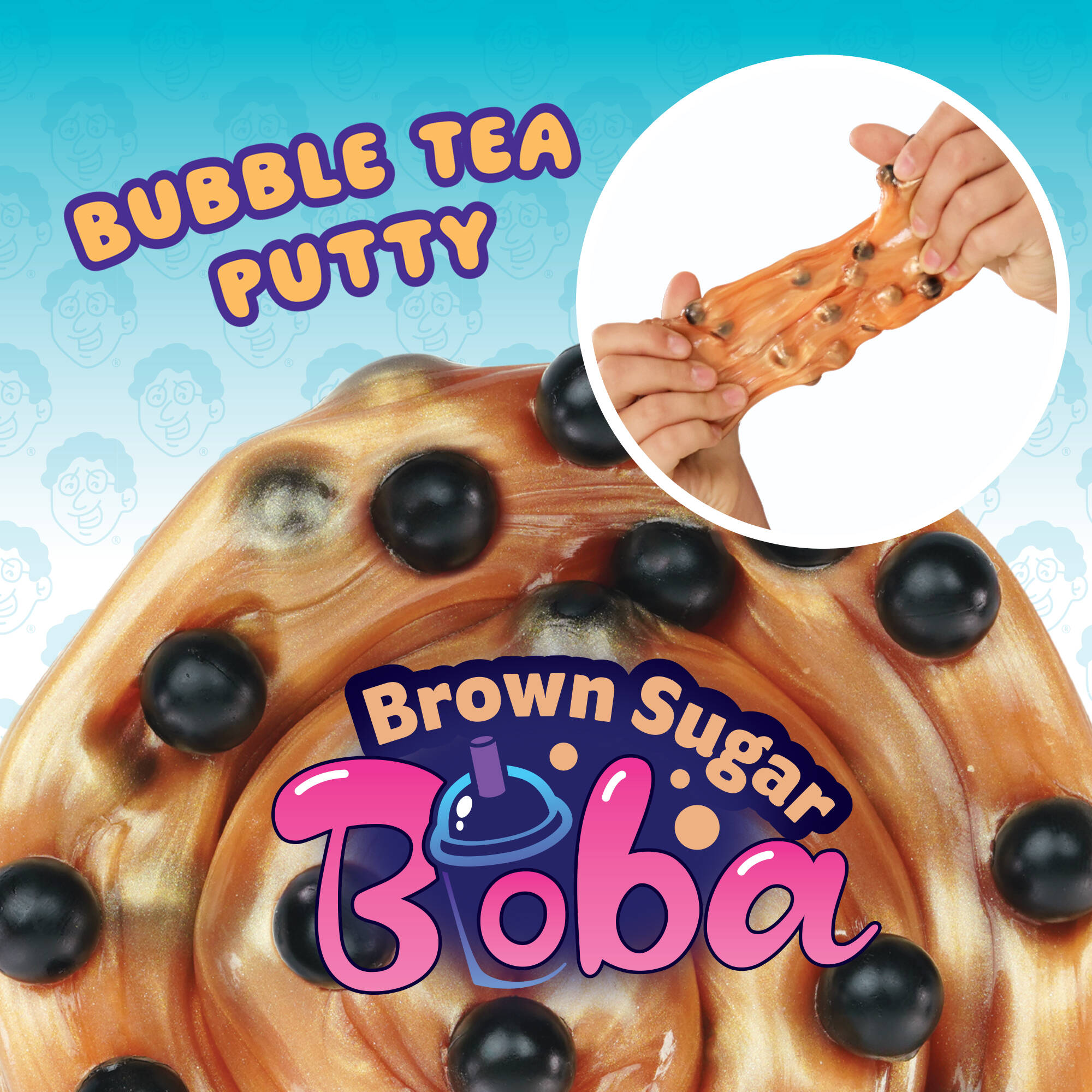 Thinking Putty 3.5 inch - Brown Sugar Boba - Image 3