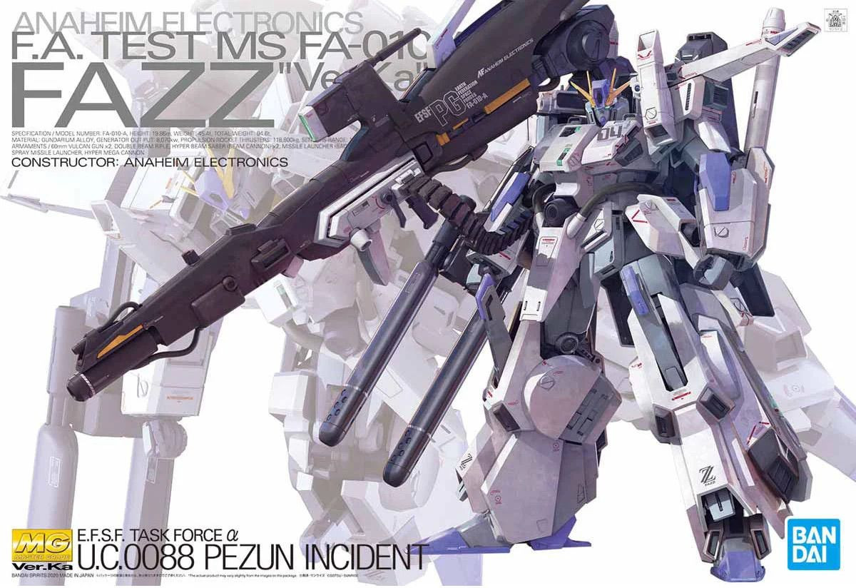 MG 1/100 Fazz Version Ka - Image 3
