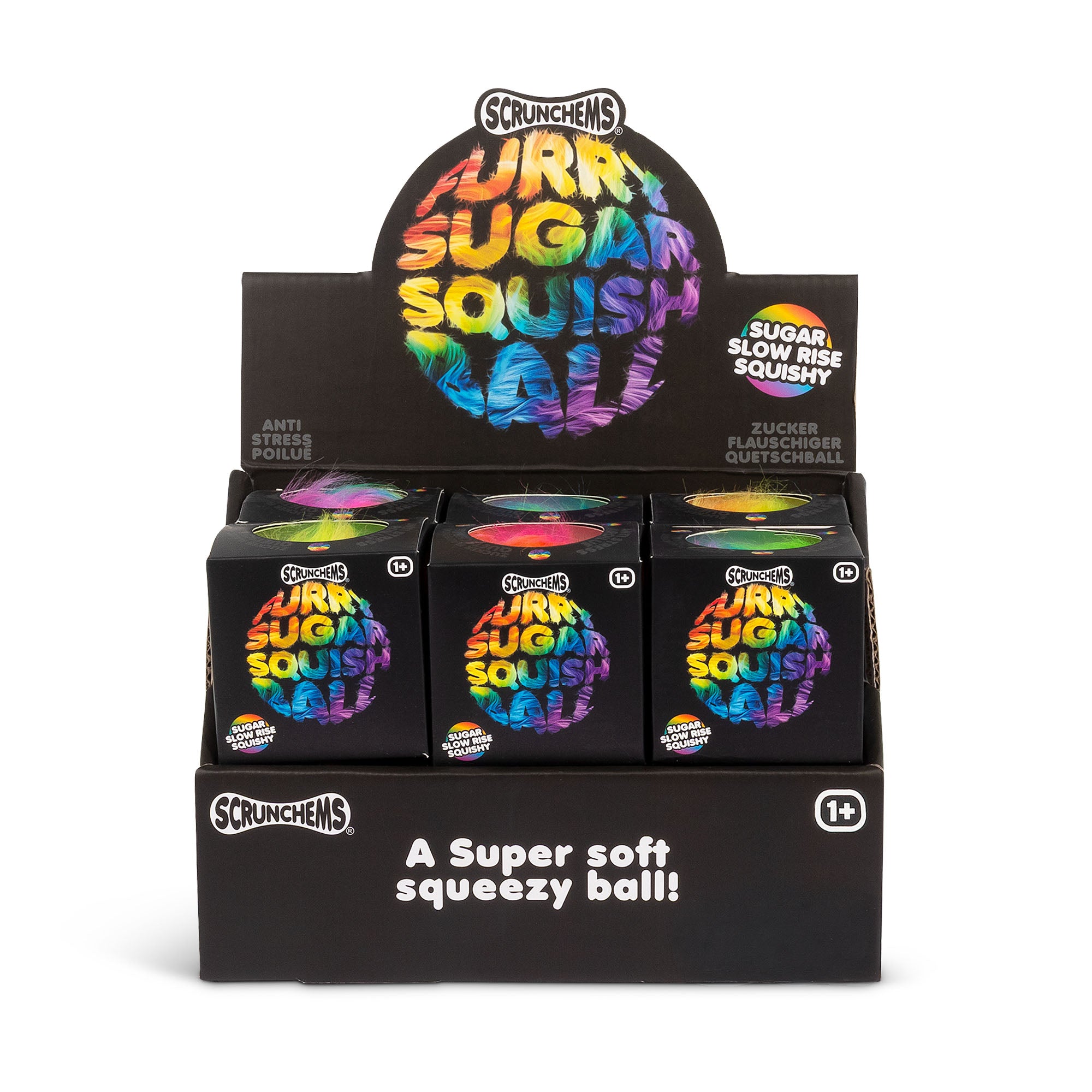 SCRUNCHEMS FURRY SUGAR SQUISH BALL - Image 2