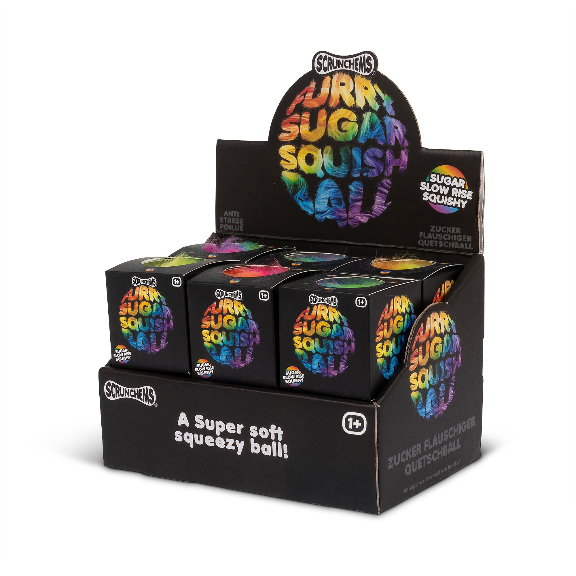 SCRUNCHEMS FURRY SUGAR SQUISH BALL - Image 3