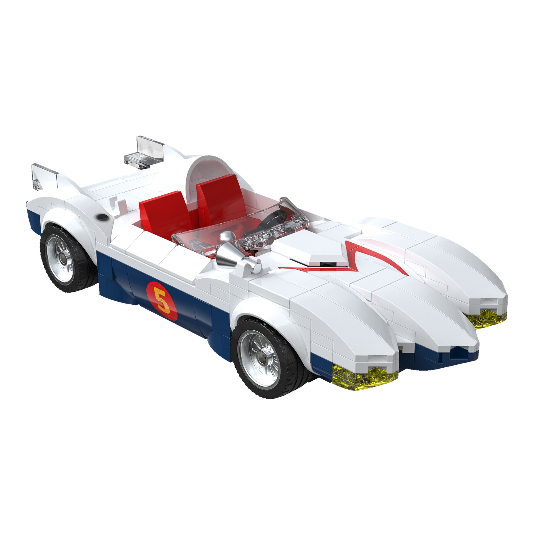 Speed Racer 1:24 Mach 5 Car - 294 pcs - Image 5