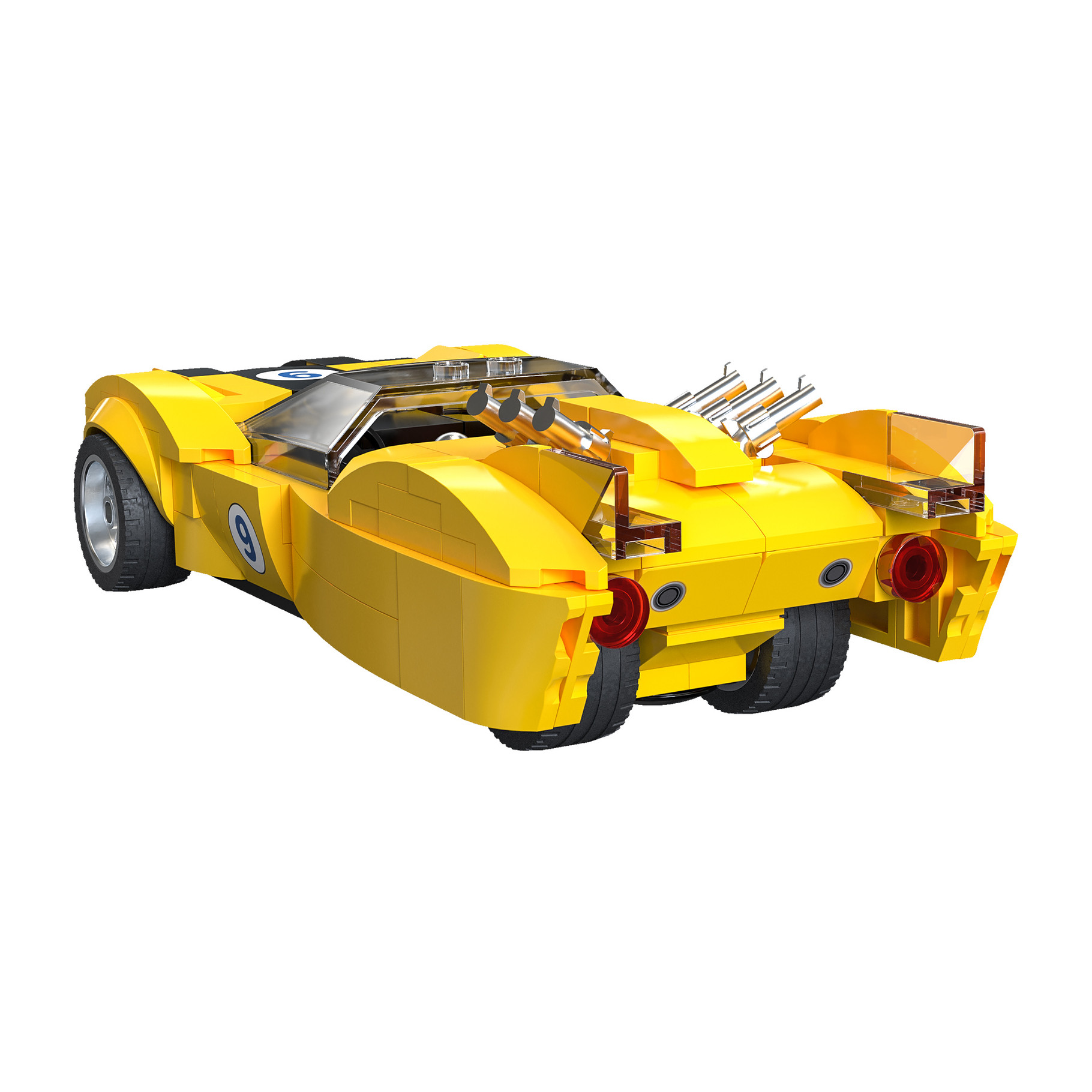 Speed Racer 1:24 Shooting Star Car - 250 pcs - Image 6