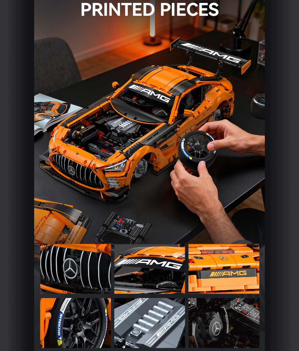 1:8 Mercedes-AMG GT3 - 5466 pcs - Image 9