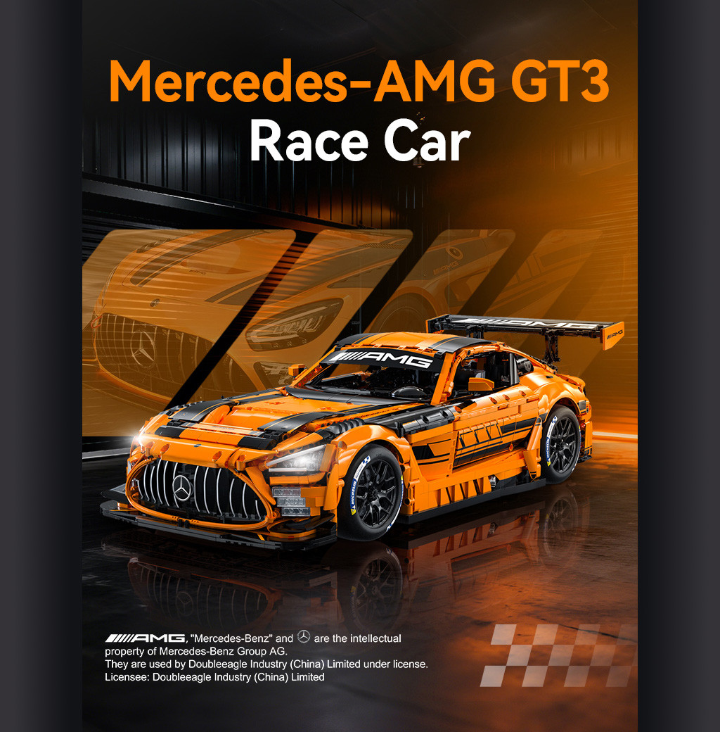 1:8 Mercedes-AMG GT3 - 5466 pcs - Image 7