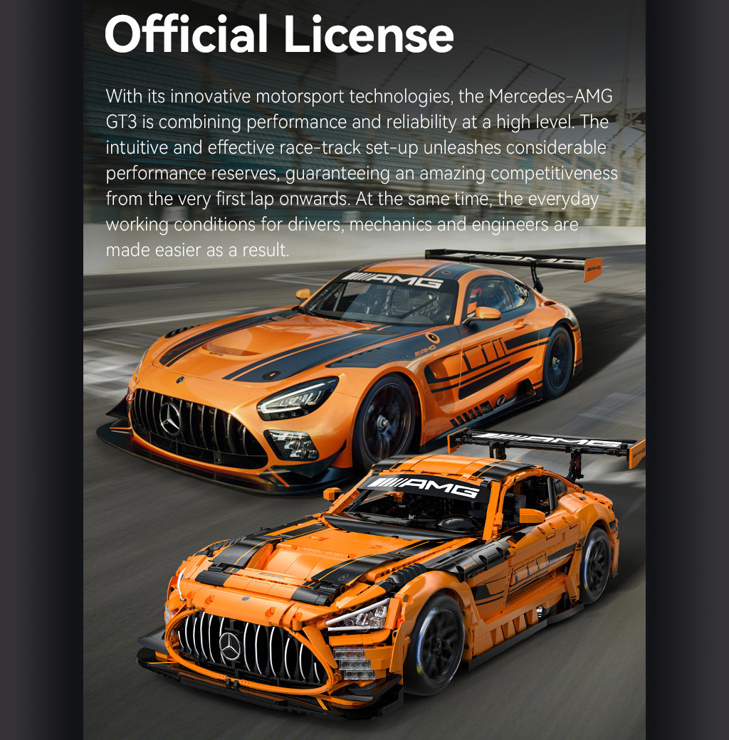 1:8 Mercedes-AMG GT3 - 5466 pcs - Image 10