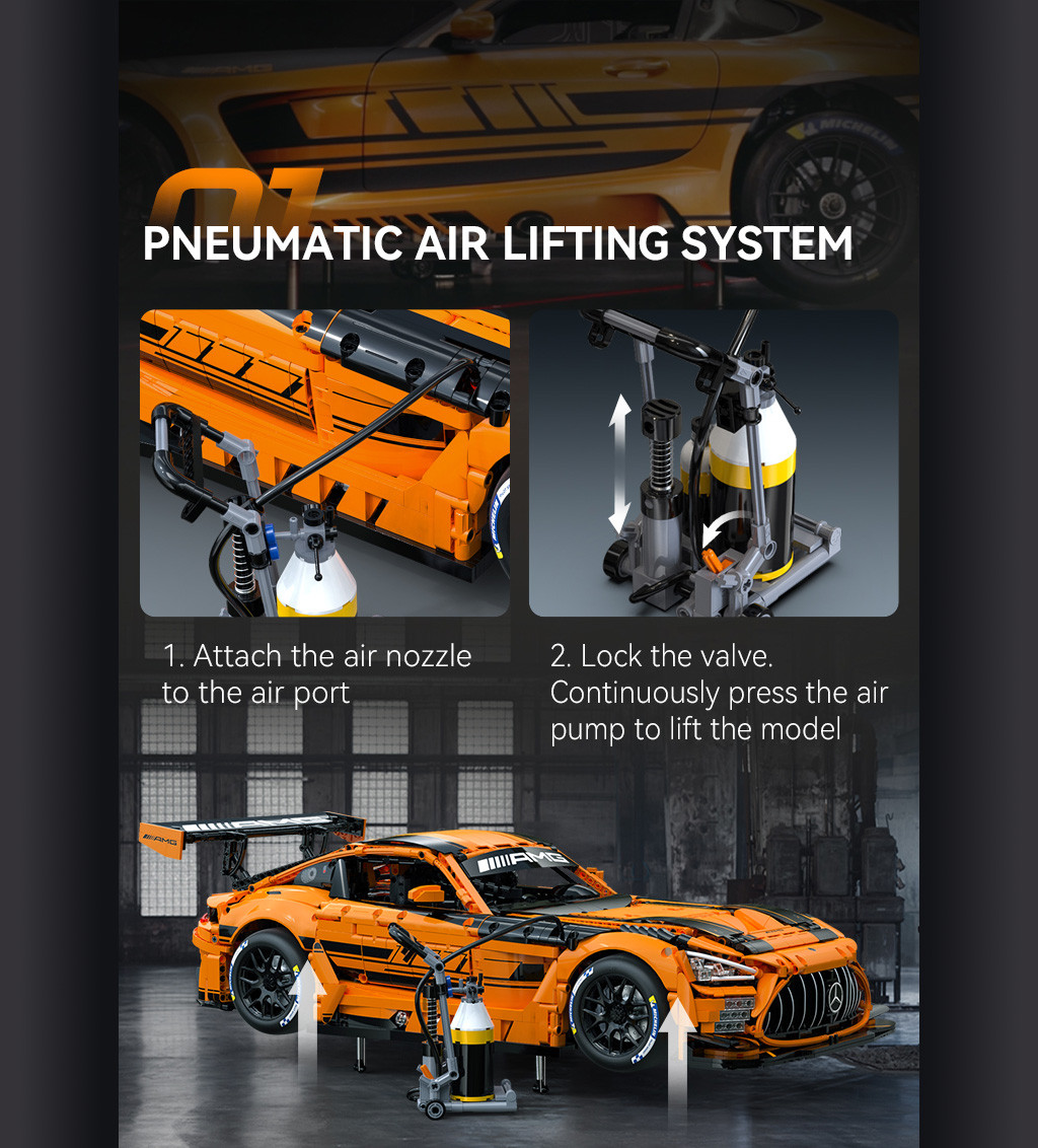 1:8 Mercedes-AMG GT3 - 5466 pcs - Image 11