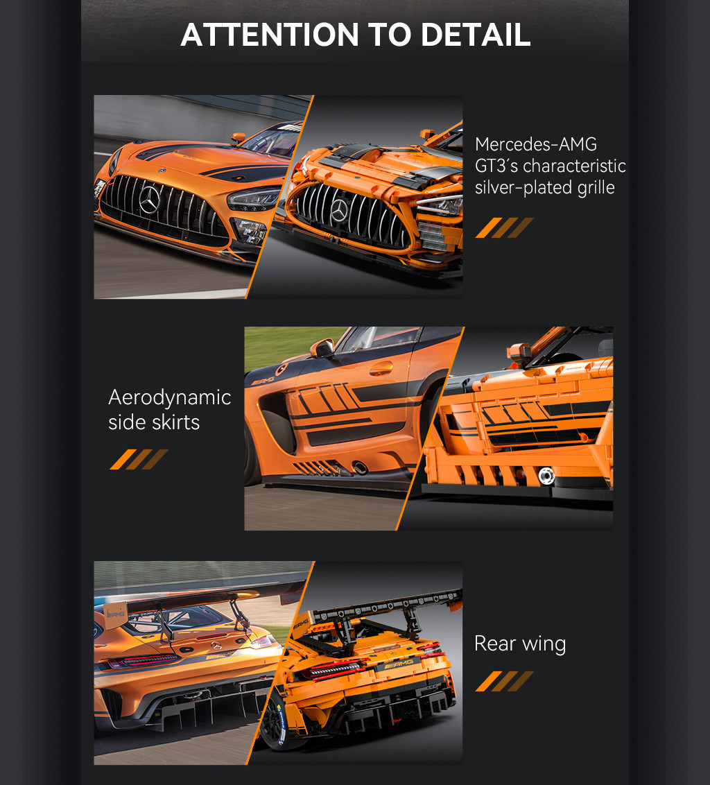 1:8 Mercedes-AMG GT3 - 5466 pcs - Image 13