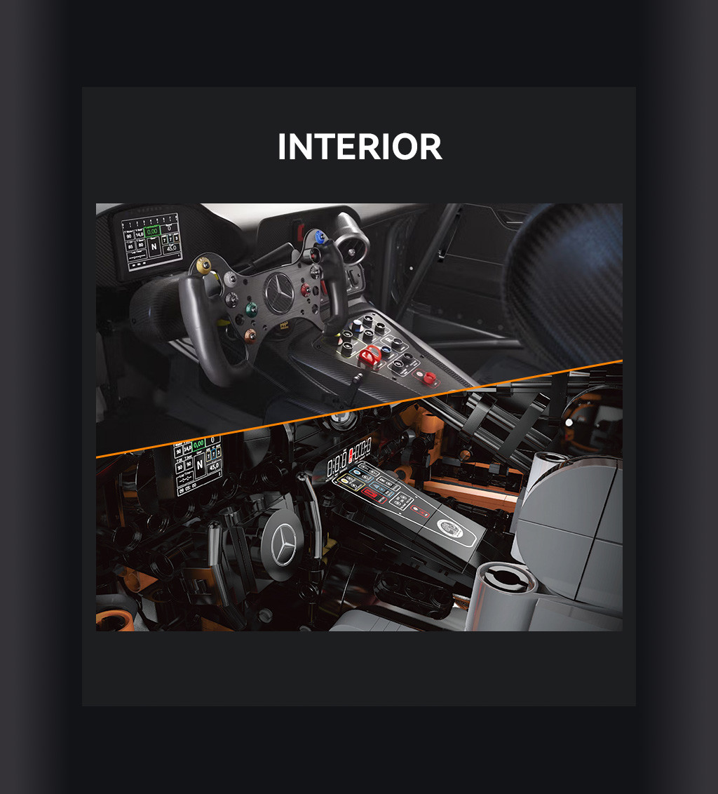 1:8 Mercedes-AMG GT3 - 5466 pcs - Image 14