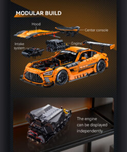 1:8 Mercedes-AMG GT3 - 5466 pcs - Image 15