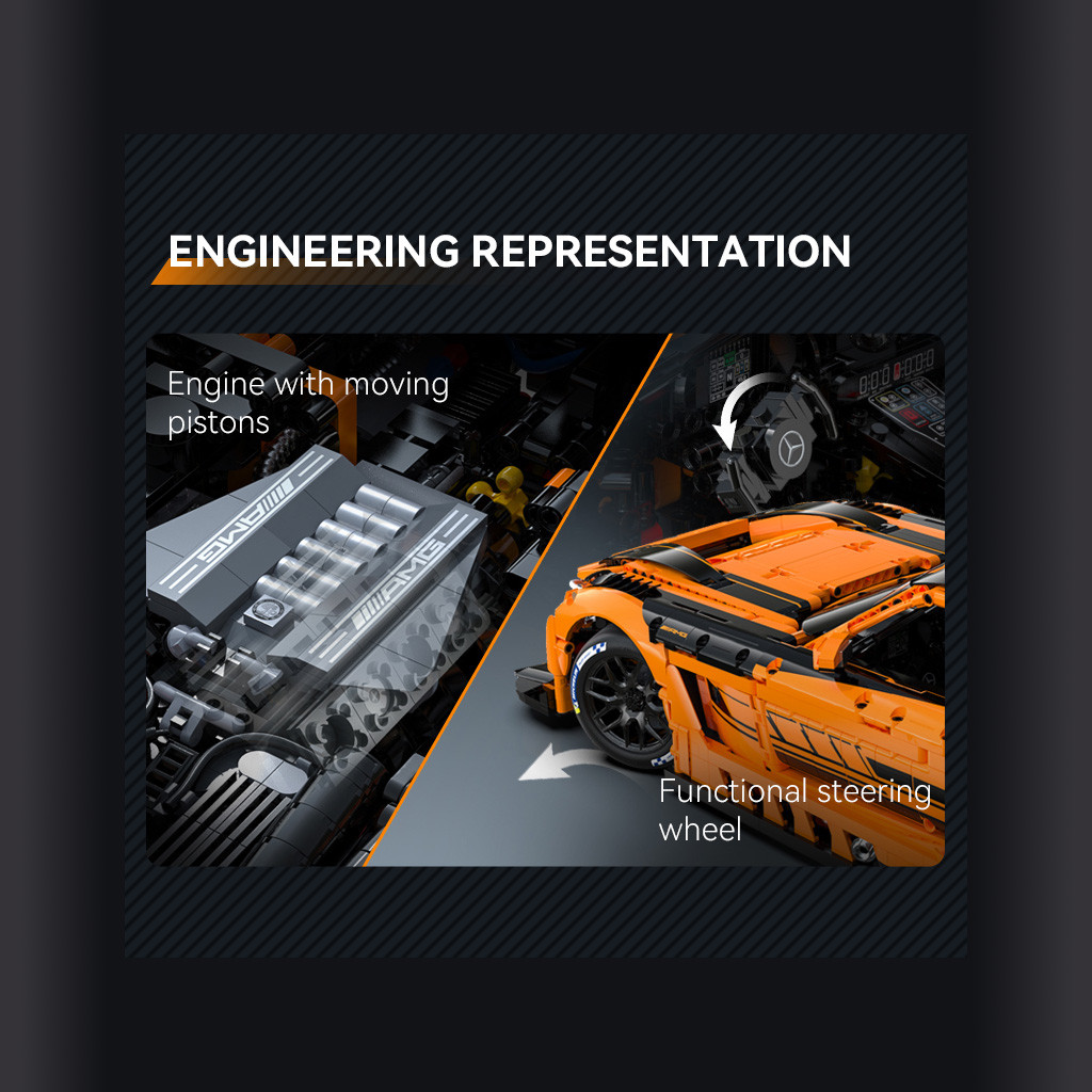 1:8 Mercedes-AMG GT3 - 5466 pcs - Image 20