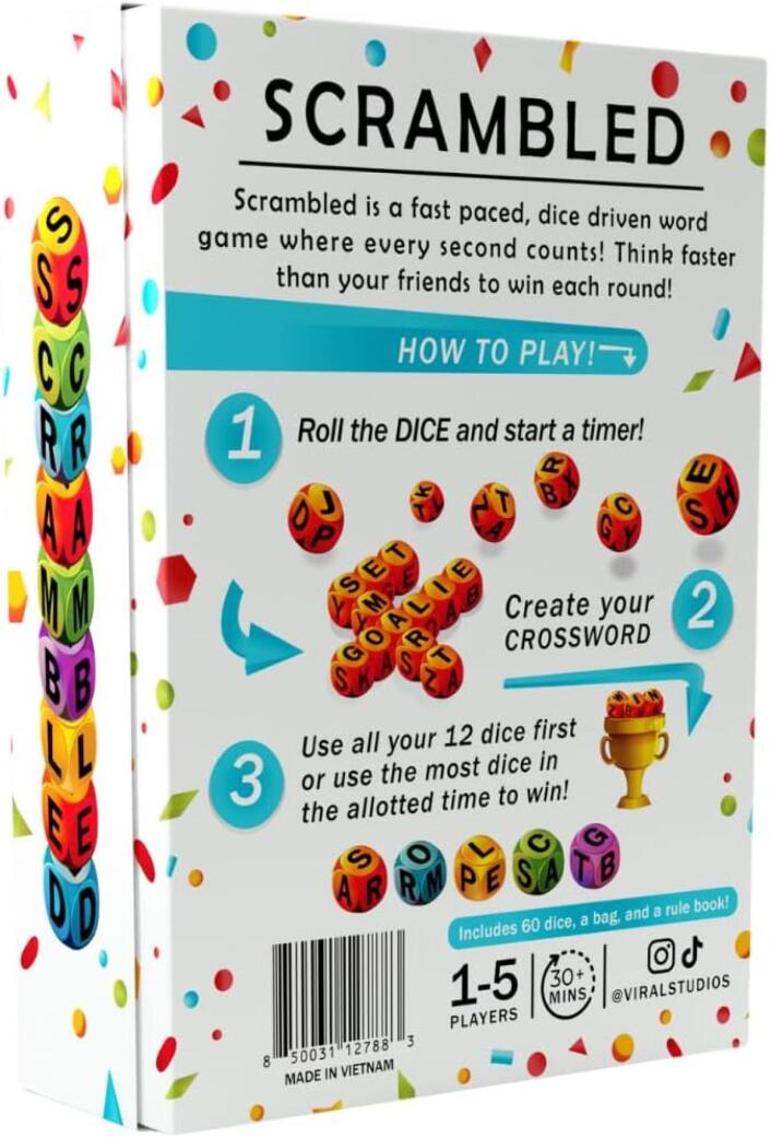 Scrambled Dice Word Game - Image 4