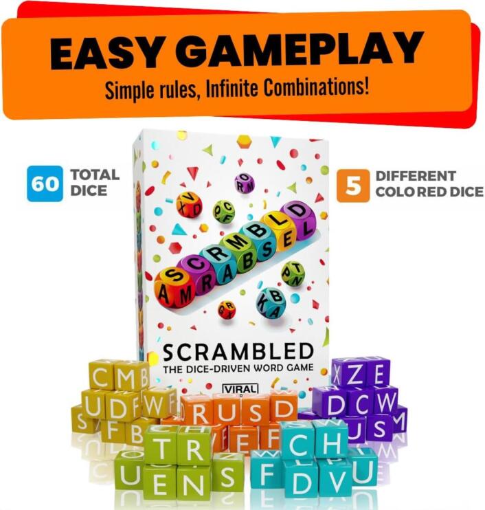 Scrambled Dice Word Game - Image 2